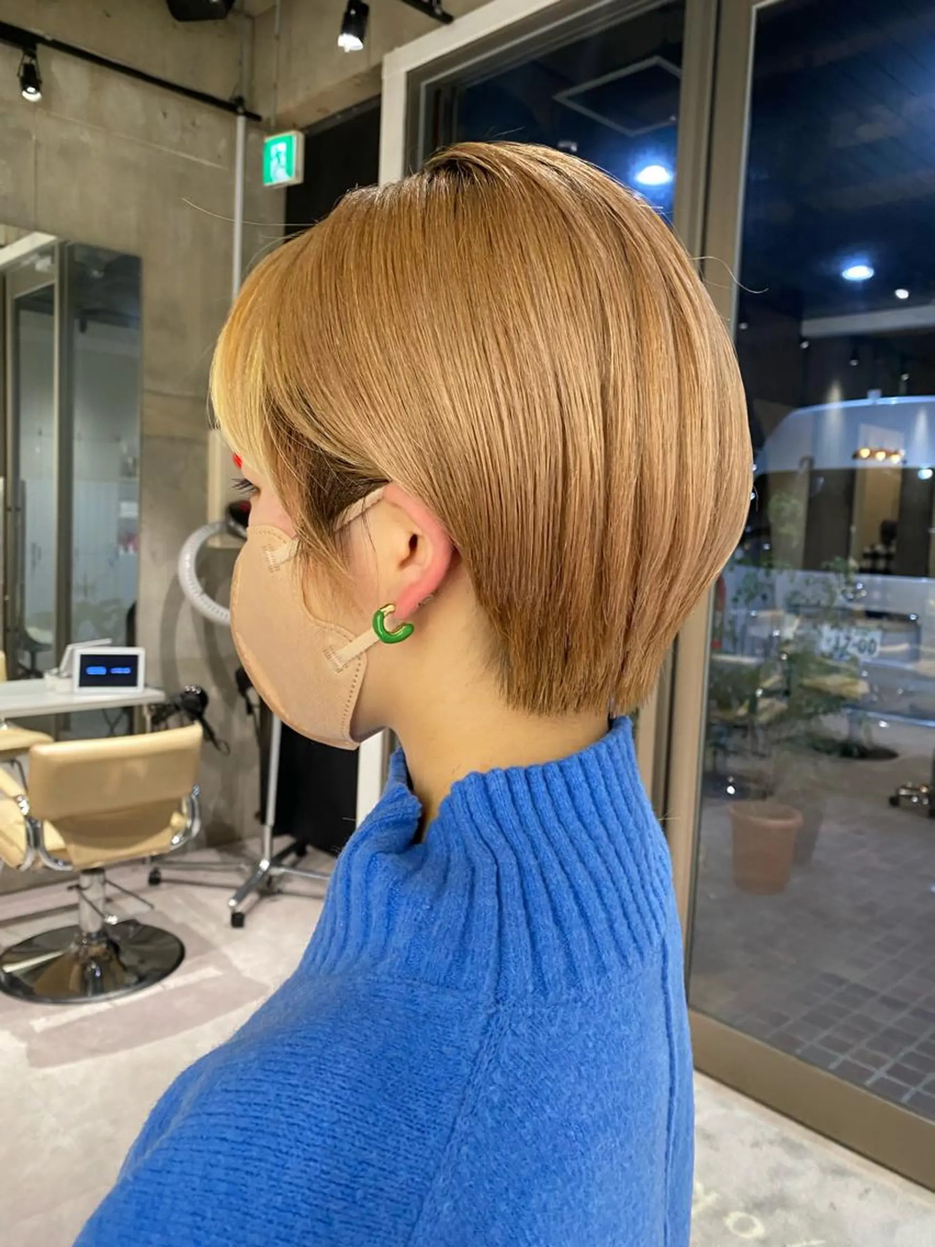 ショート すぎもと さき⚡️ 朝ラク・*パーマのヘアスタイル