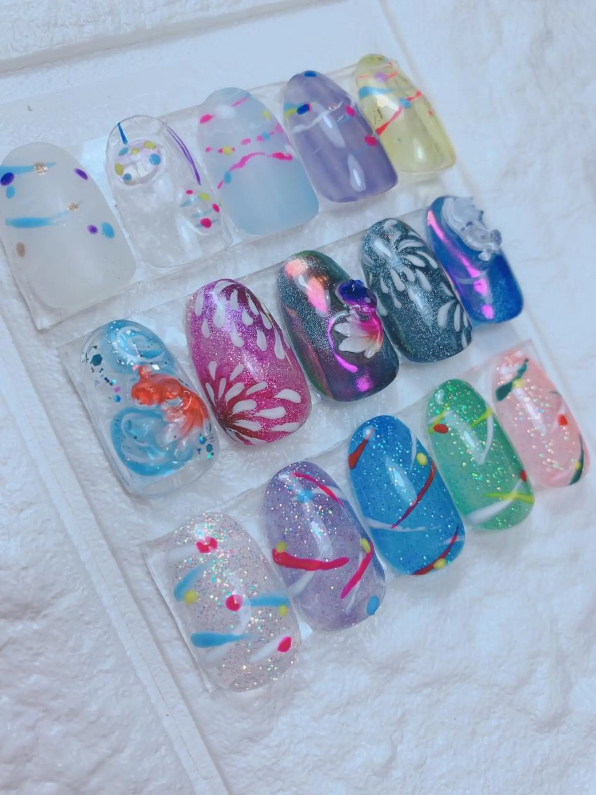 ネイル マグネットネイル マットネイル ミラーネイル ヨーヨーネイル Nail Salon R.N アールドットエヌ所属・R.N アールドットエヌのネイルデザイン