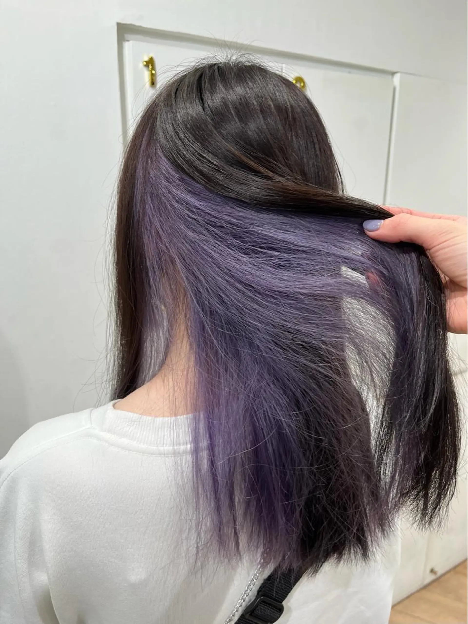 ロング カラー ヘアカラー 🤎HAZUKI🤎 ハイトーン✨エクステのヘアスタイル