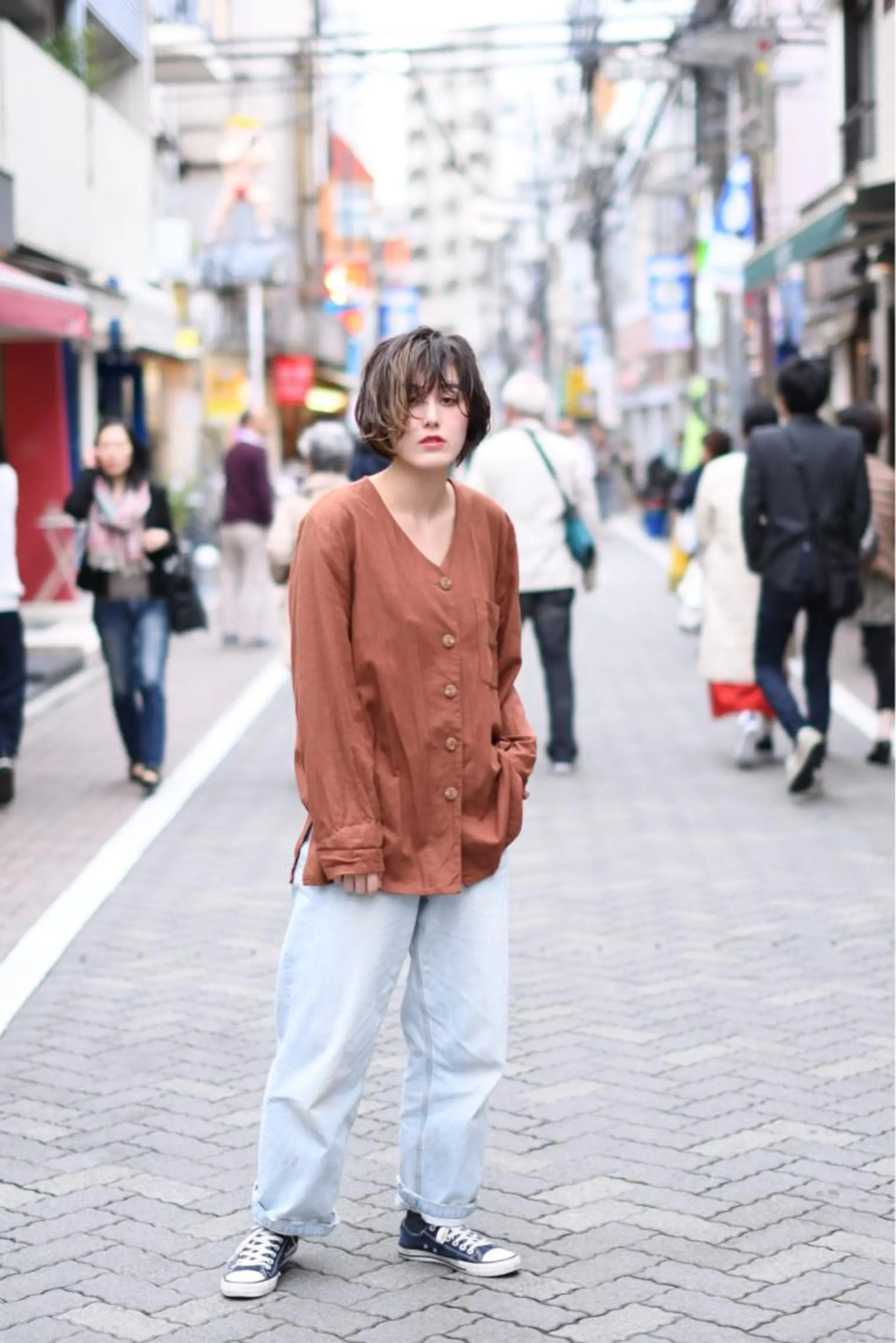 ショート カラー パーマ ショートヘア Graph. （グラフ）立川🪽✨のヘアスタイル