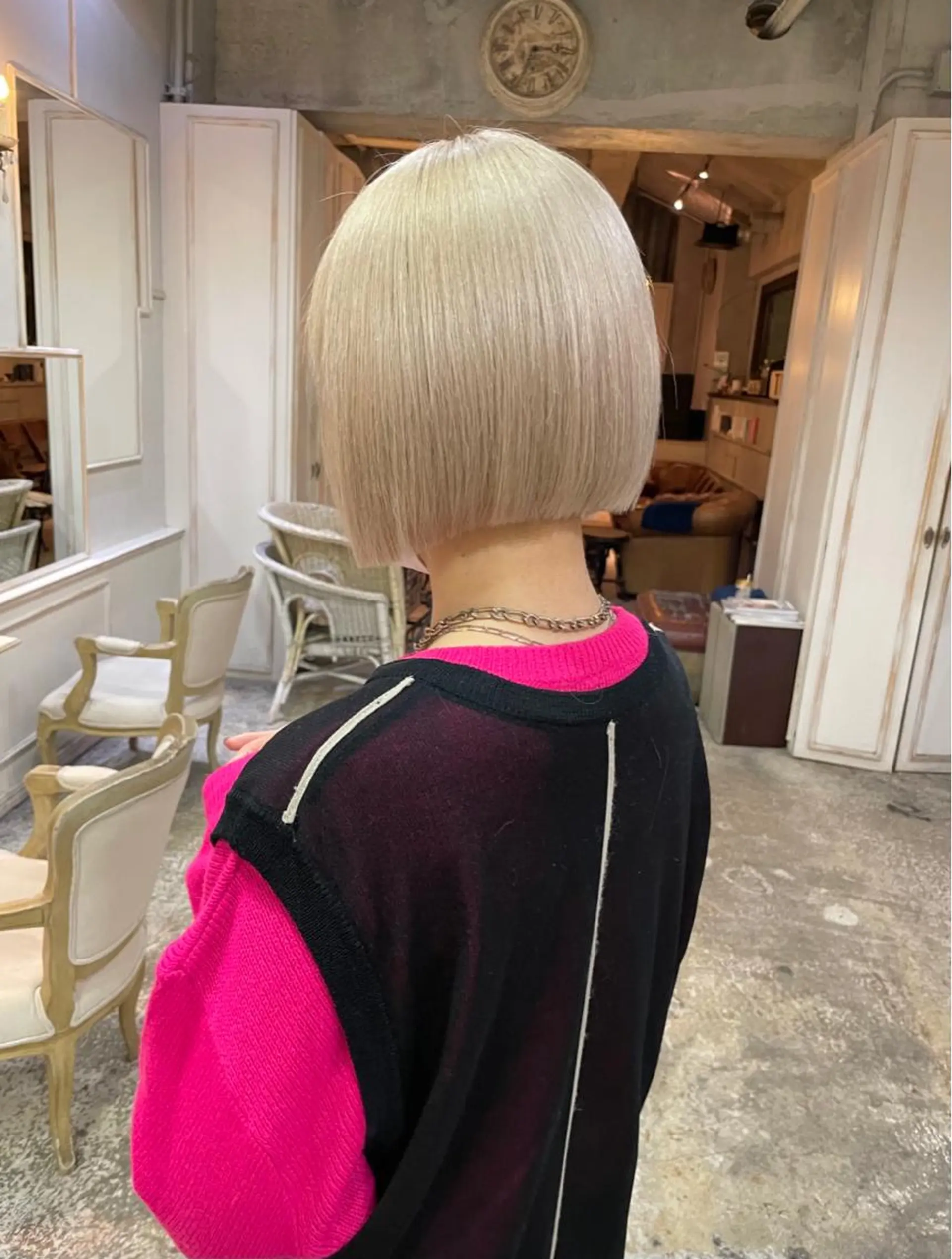 ショート ヘアカラー トリートメント 🔥女子ウケ🔥 メンズカットRIOのヘアスタイル