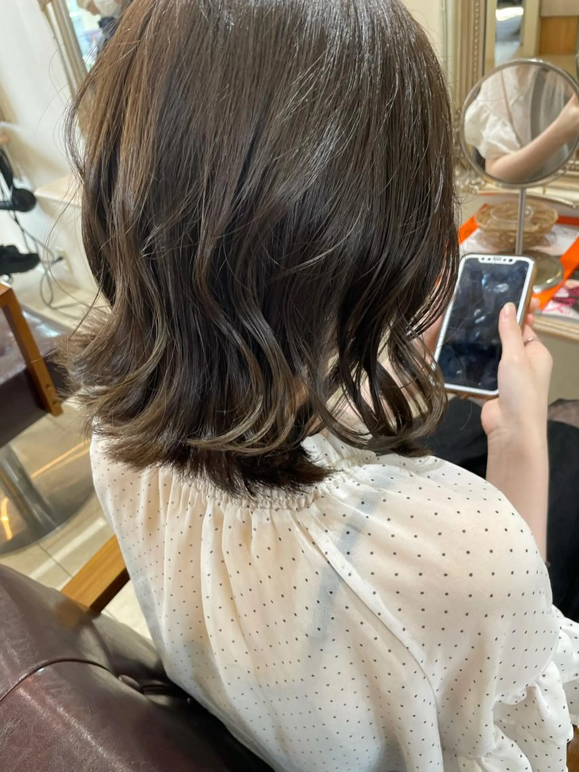 ミディアム ボブウルフ/ボブ Satsuki【名駅のヘアスタイル