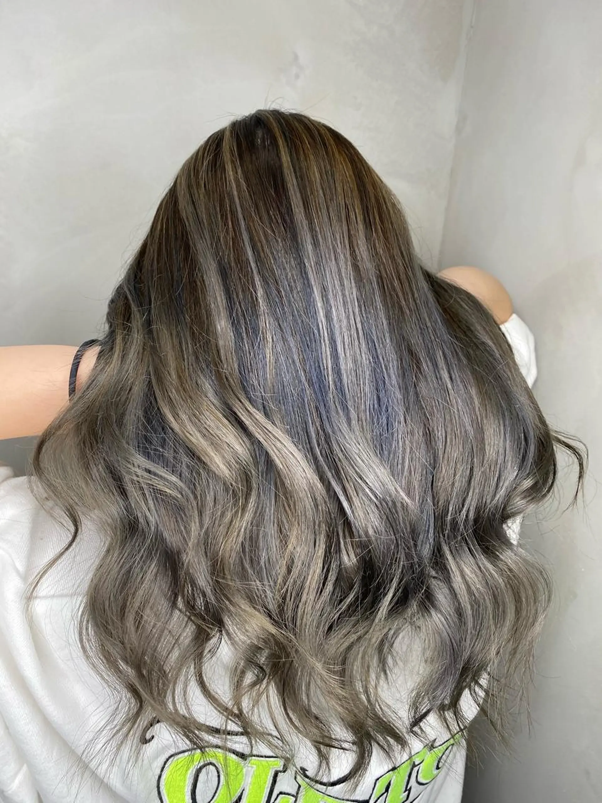 ロング カラー ヘアアレンジ カット ヘアカラー トリートメント Belle hair Design青野大貴のヘアスタイル