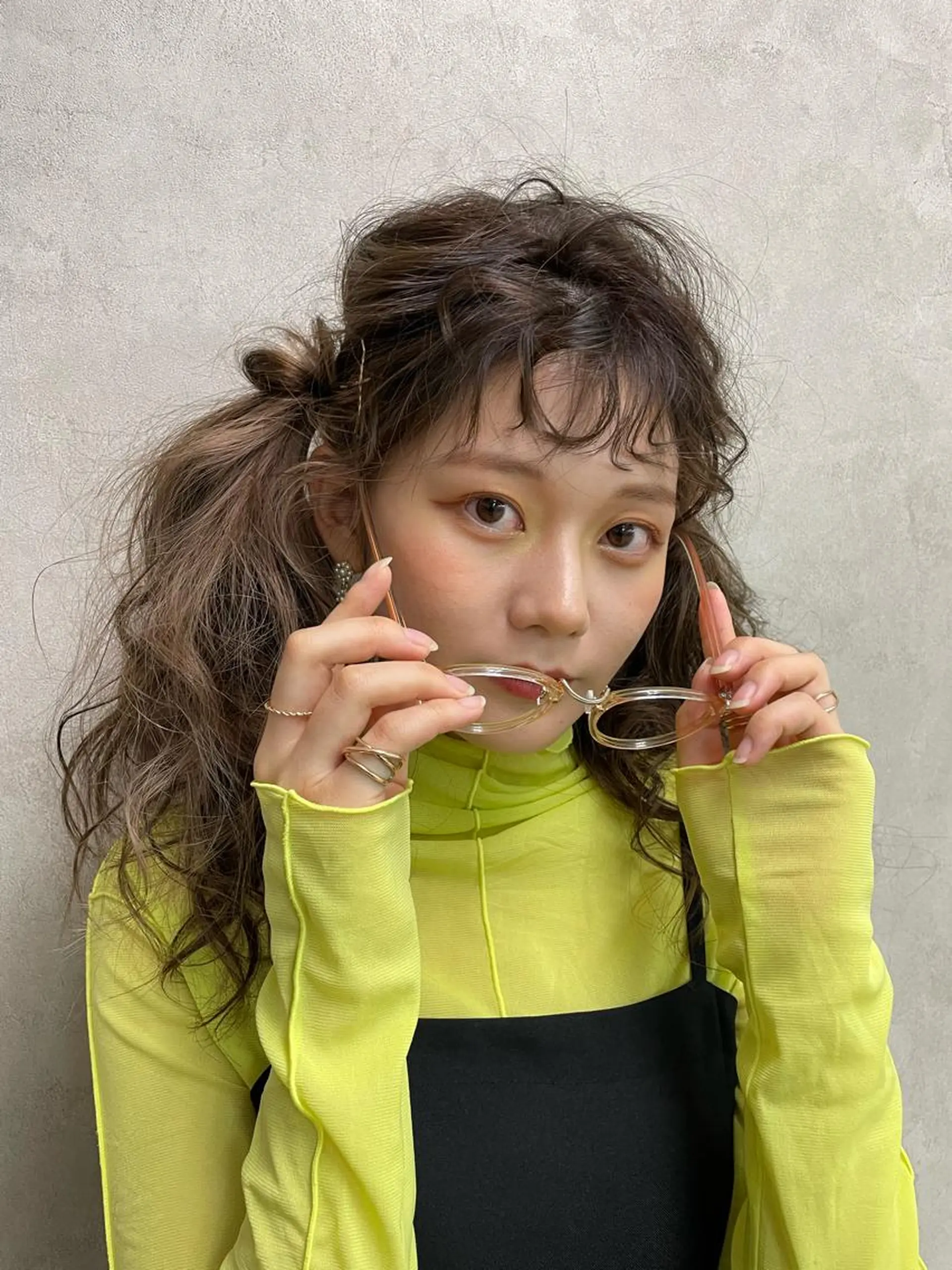 ヘアアレンジ カット ヘアカラー 🎀  minori おたく美容師  🪽のヘアスタイル
