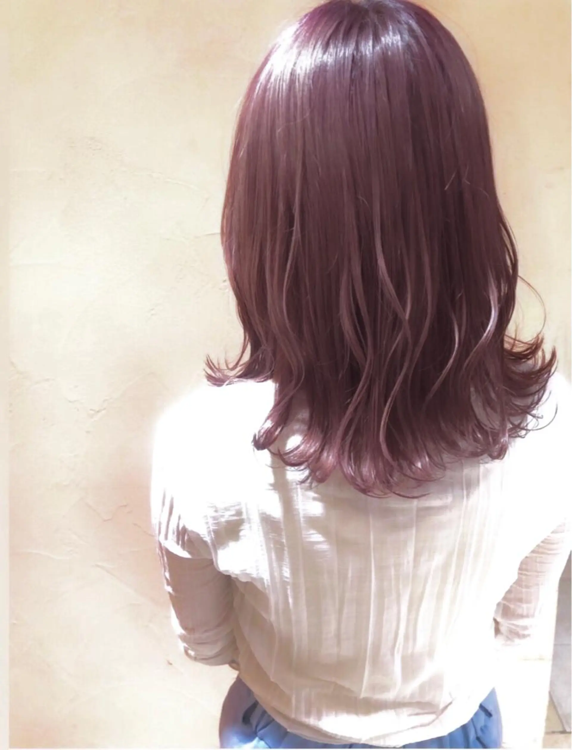 セミロング ヘアカラー トリートメント 🍀ブリーチ/艶カラ ー🍀 コイケのヘアスタイル