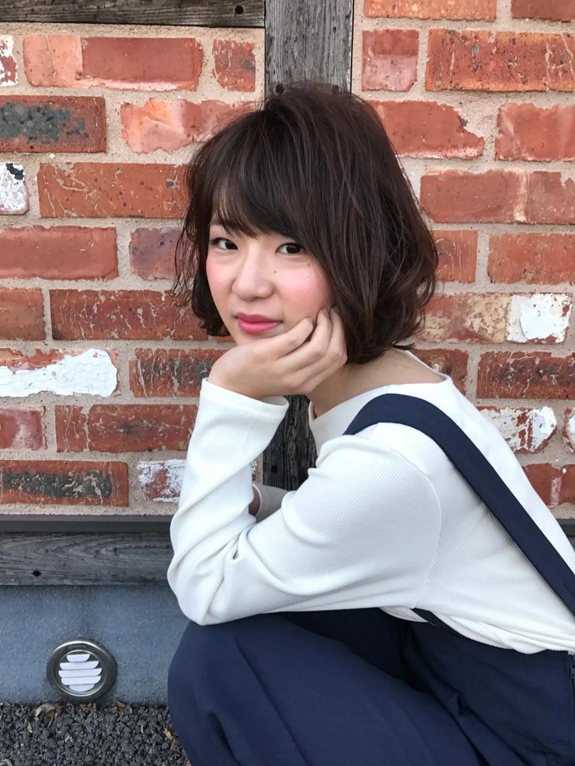 ミディアム ボブ MIZUKI🫧ྀི 韓国ヘアAFLOATのヘアスタイル