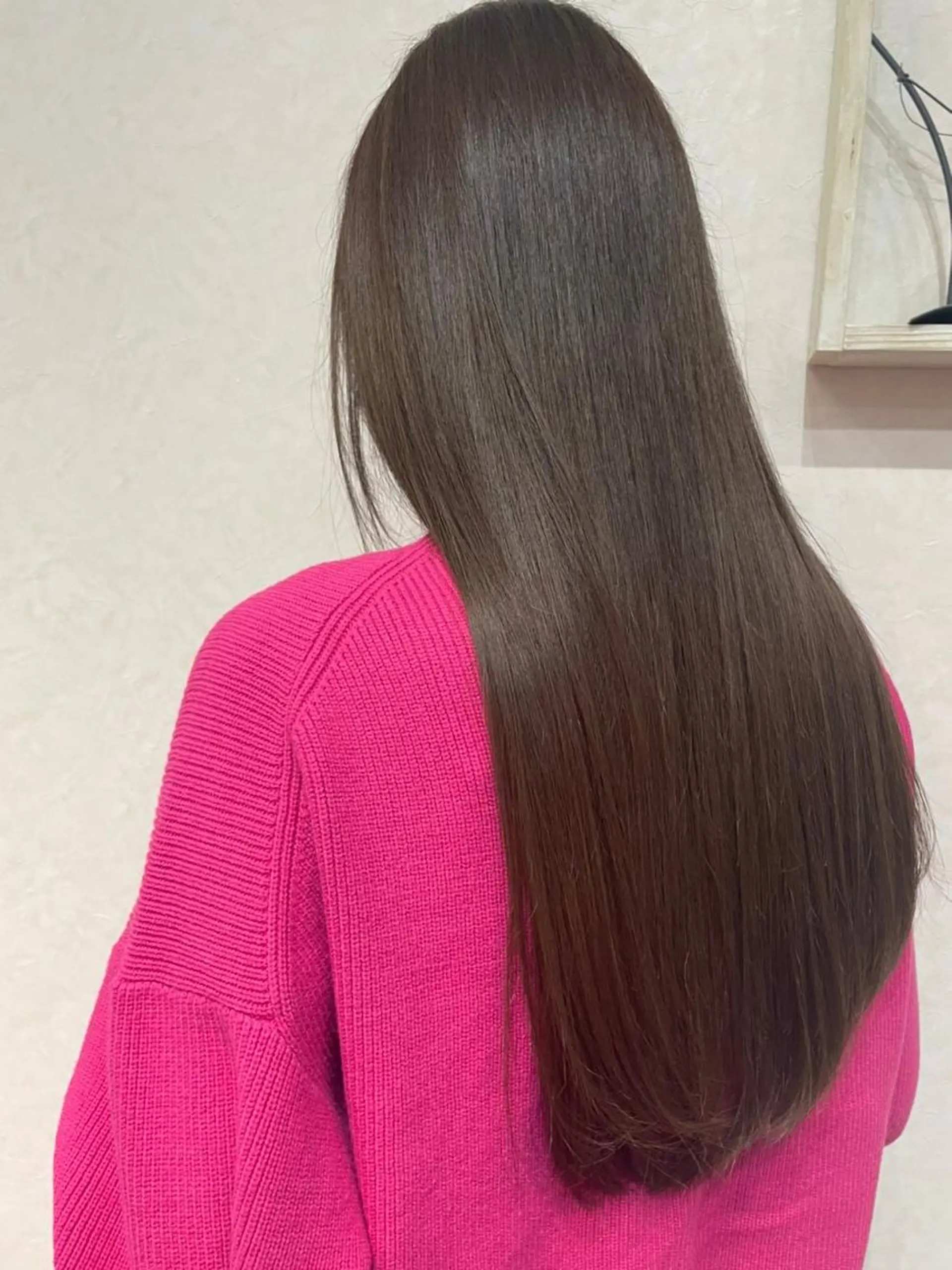 ミディアム カラー パーマ ヘアアレンジ ミディアムパーマ アディクシーカラー アッシュ バレイヤージュ ミストバング 初めでも安心🌟 newi町田✂のヘアスタイル