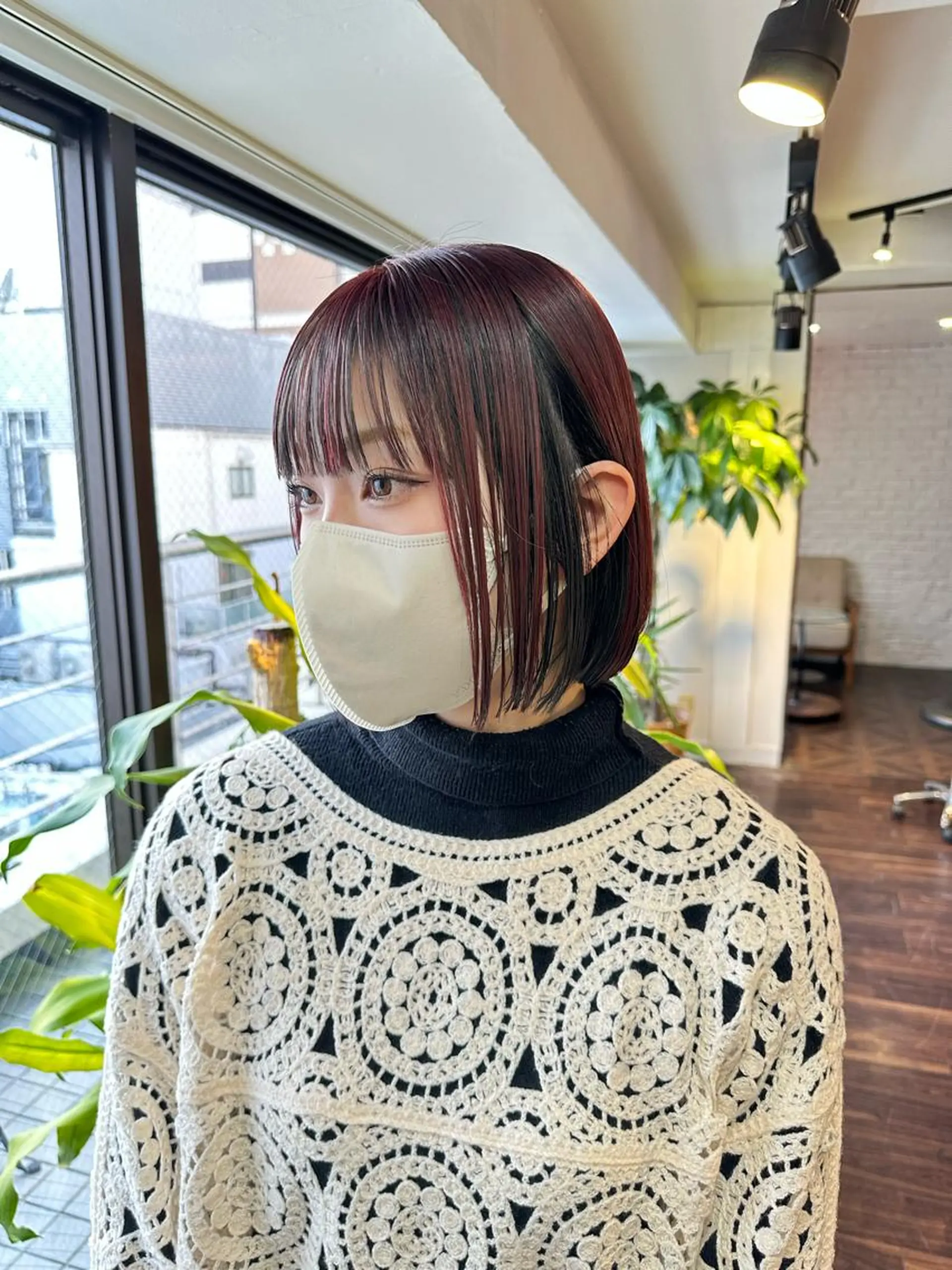 ミディアム カラー アディクシーカラー ブリーチ ブロンド ケアブリーチ デザインカラー カット ヘアカラー トリートメント レイヤーカット ケラチン/Kaitoのヘアスタイル
