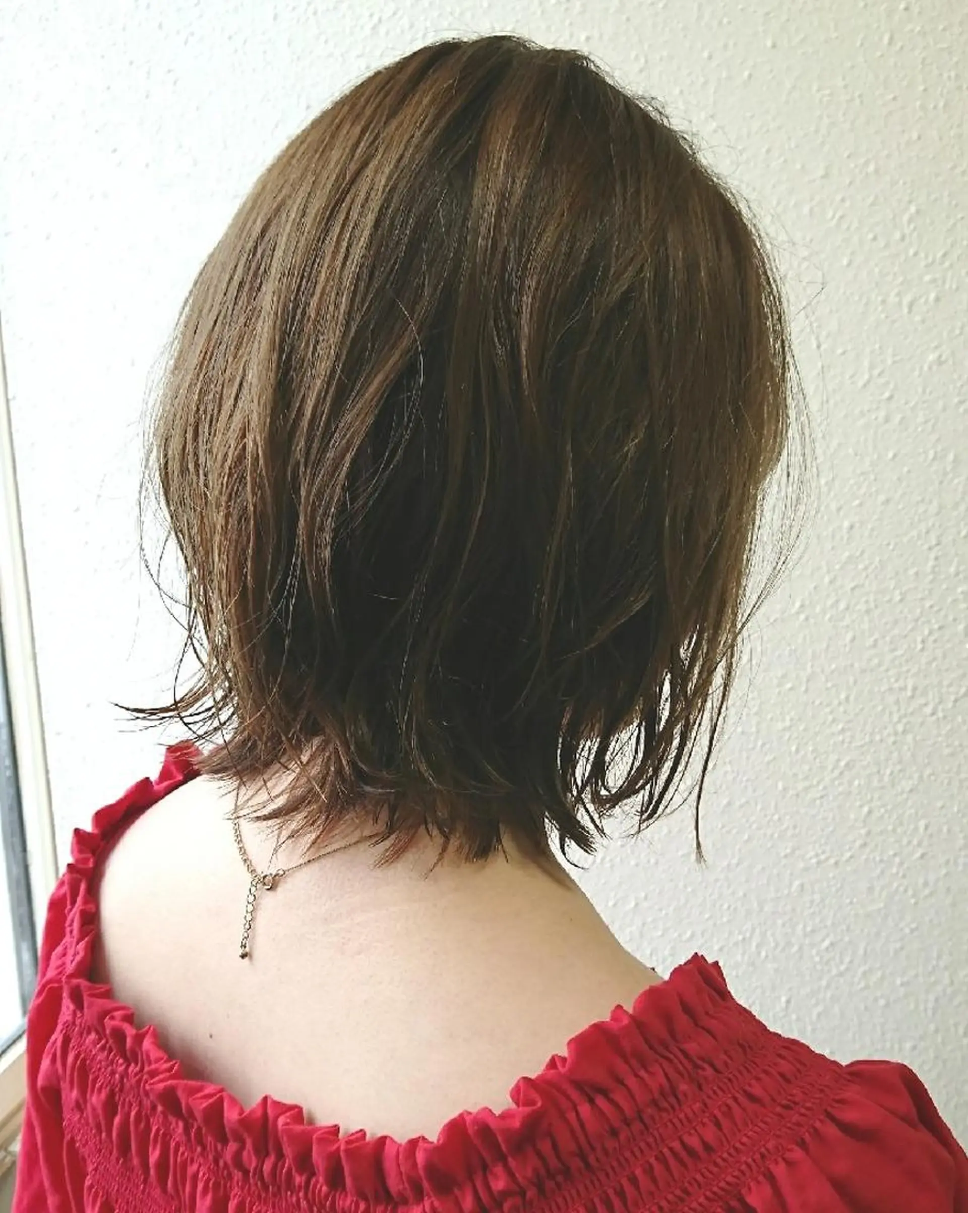 ショート カラー ボブレイヤー ボブ レイヤーカット カット ヘッドスパ ＊Cielo＊ 佐藤 幸世のヘアスタイル