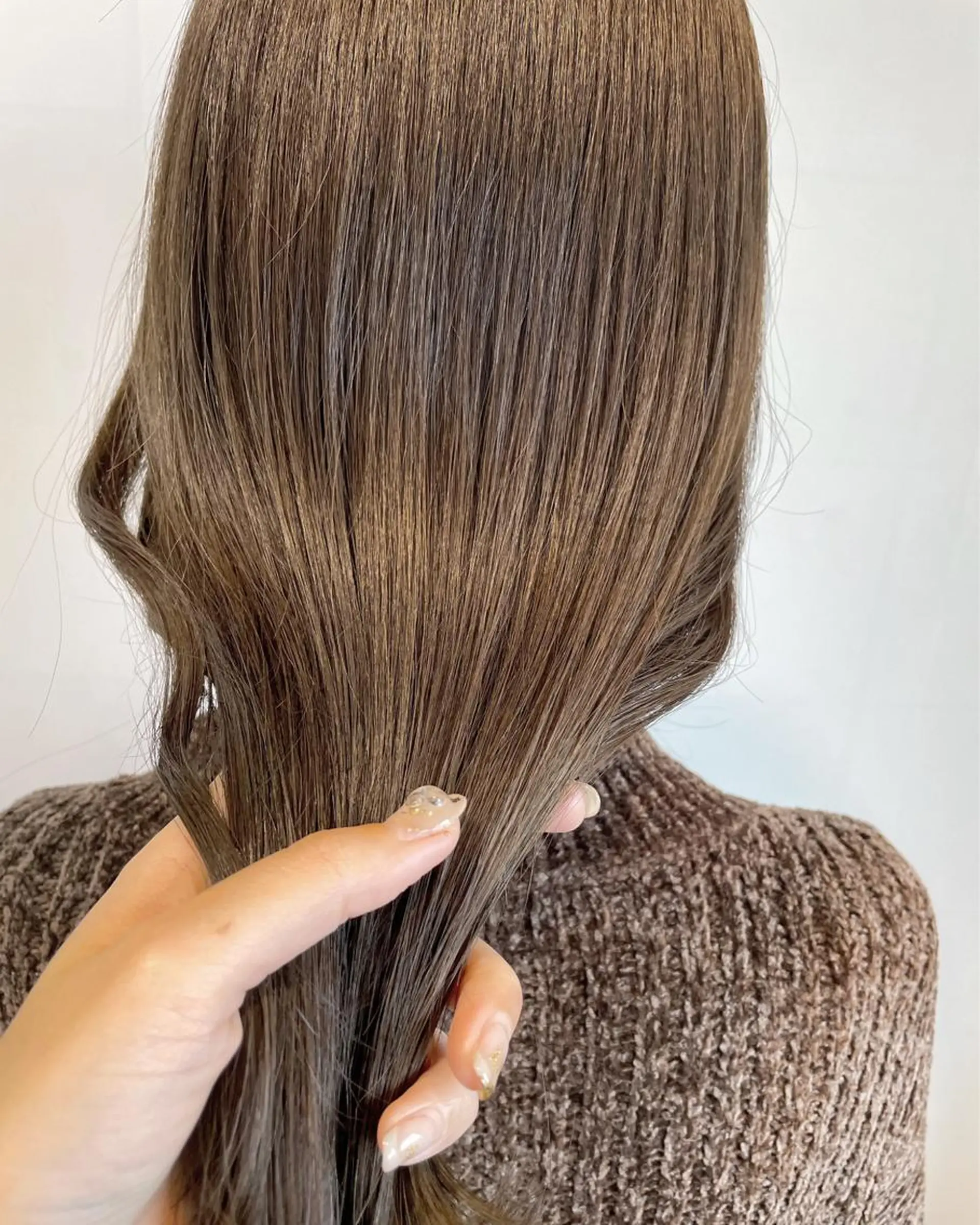 セミロング カラー ヘアアレンジ 徳永 実沙のヘアスタイル