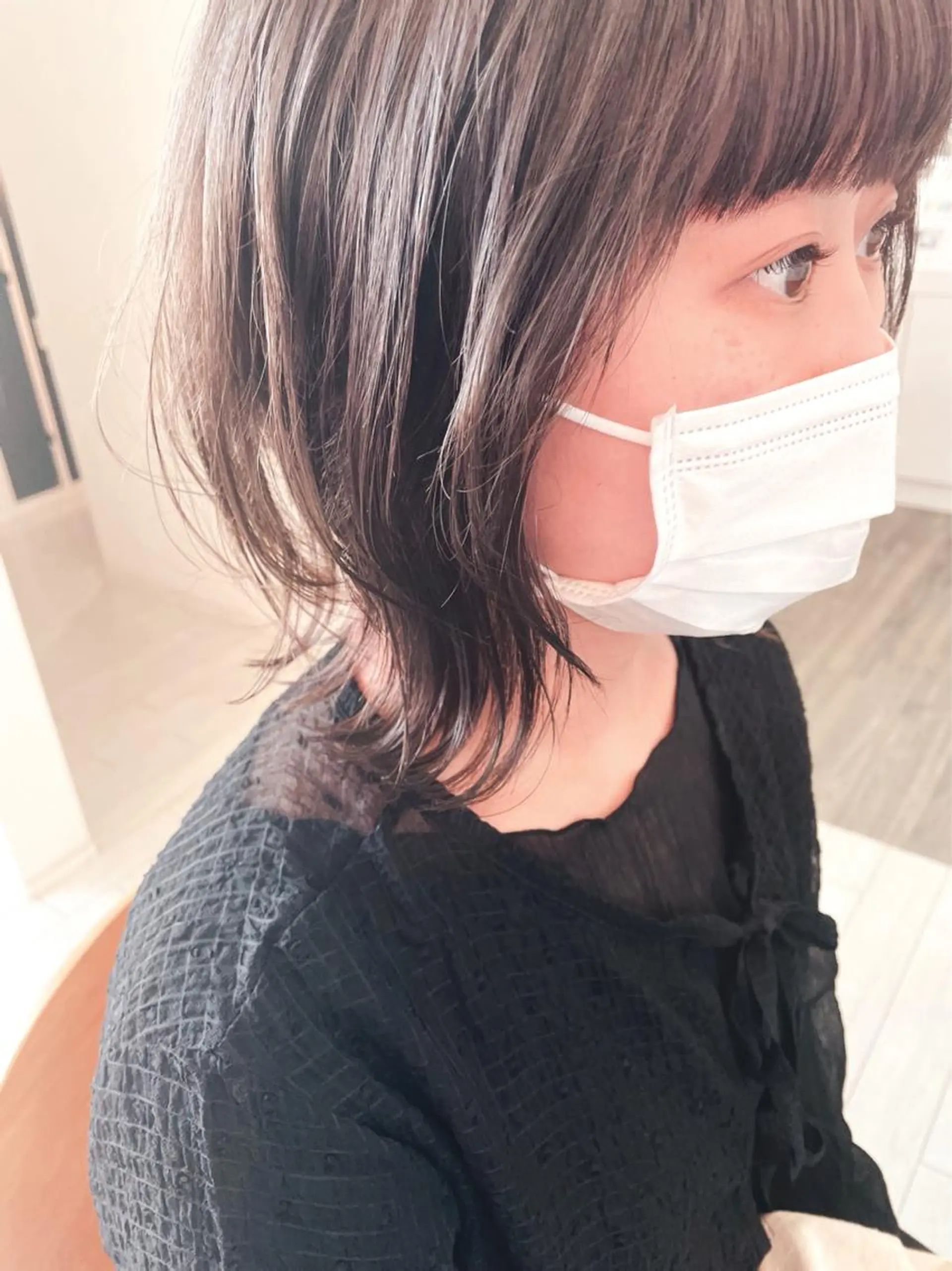 ミディアム ヘアアレンジ saito (8/31まで在籍)のヘアスタイル