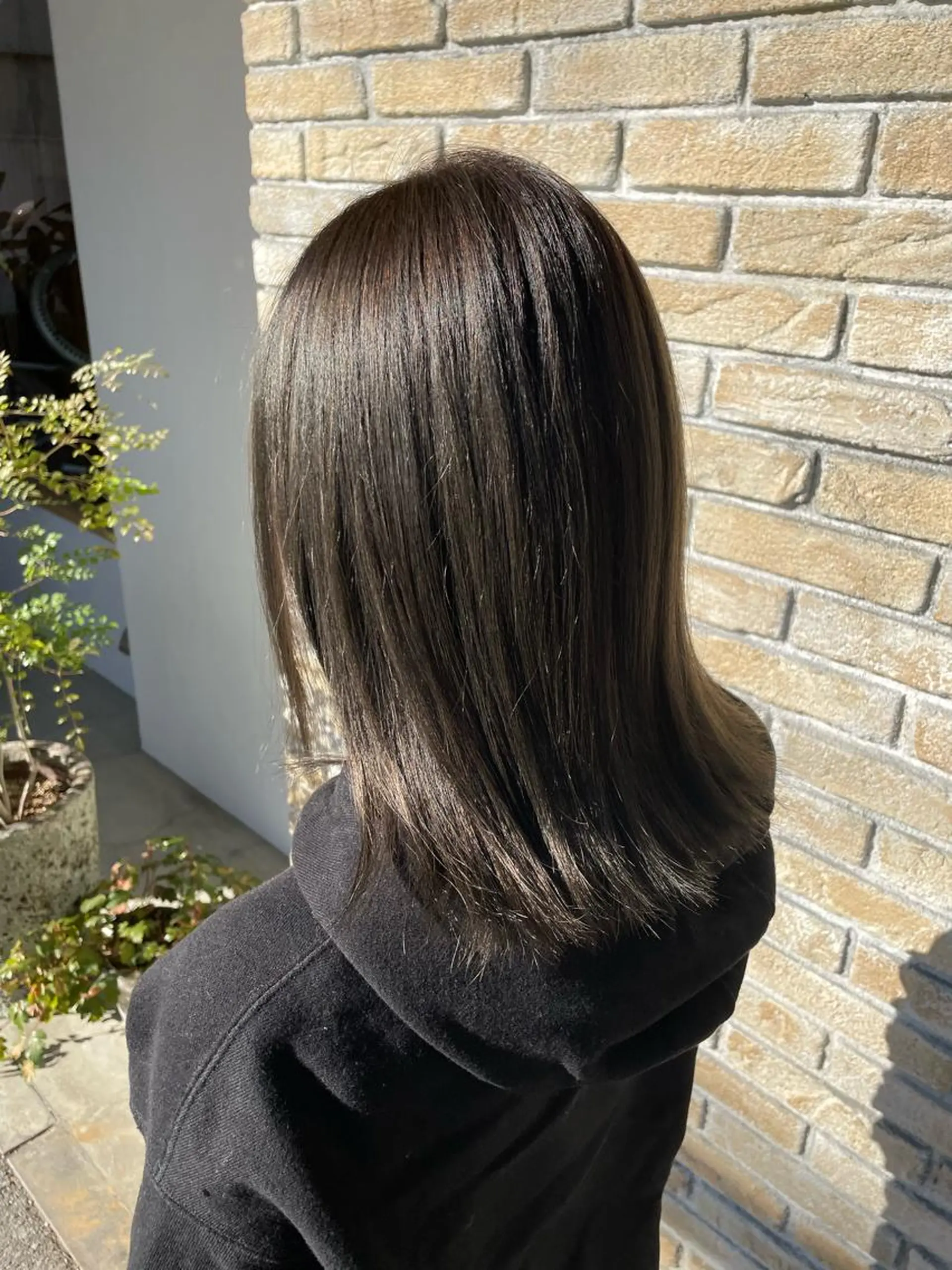 ミディアム 【hair&make aria】有田　千里のヘアスタイル