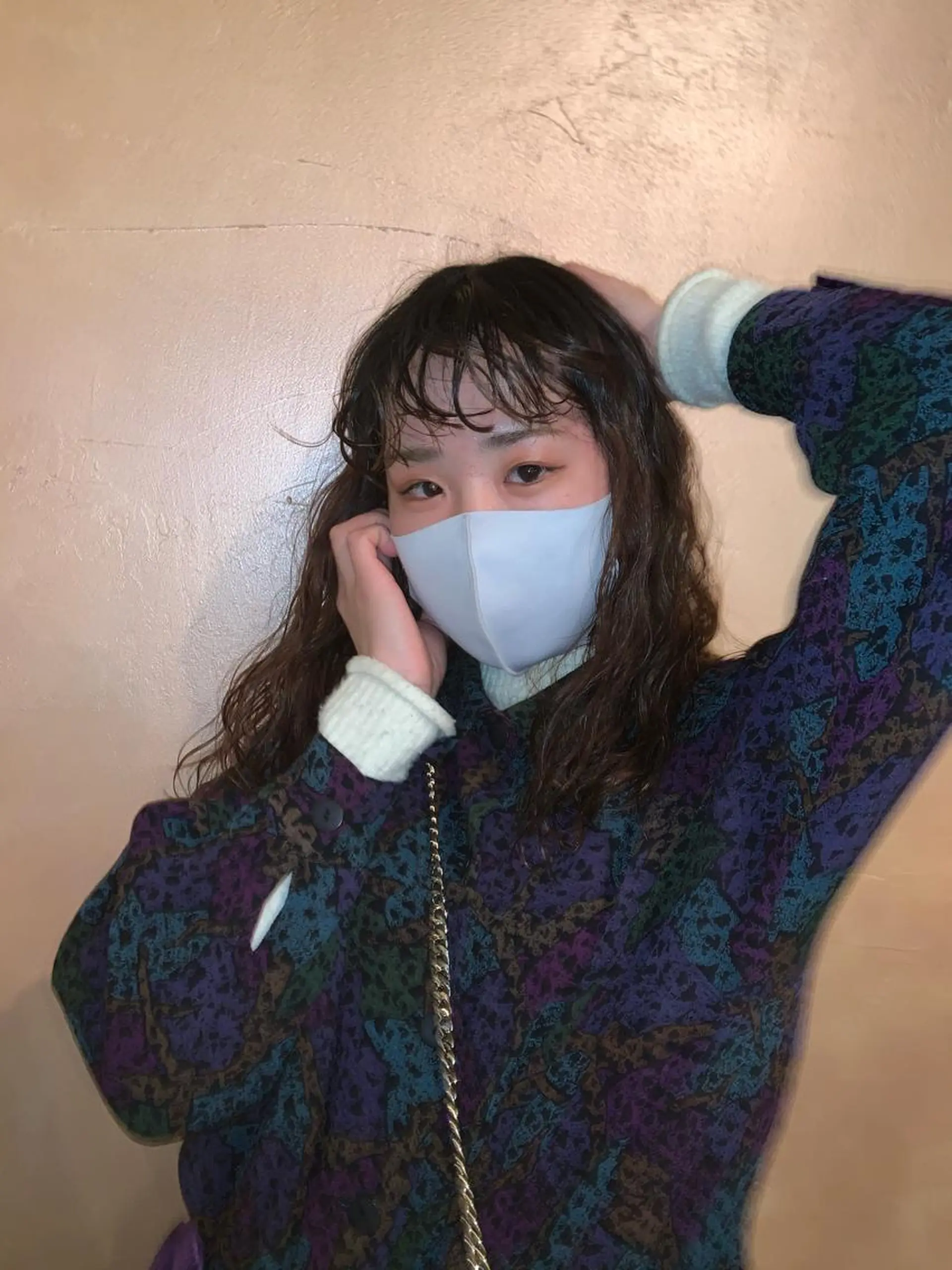 セミロング パーマ カット パーマ トリートメント ally hairsalon所属・Emi .のヘアスタイル