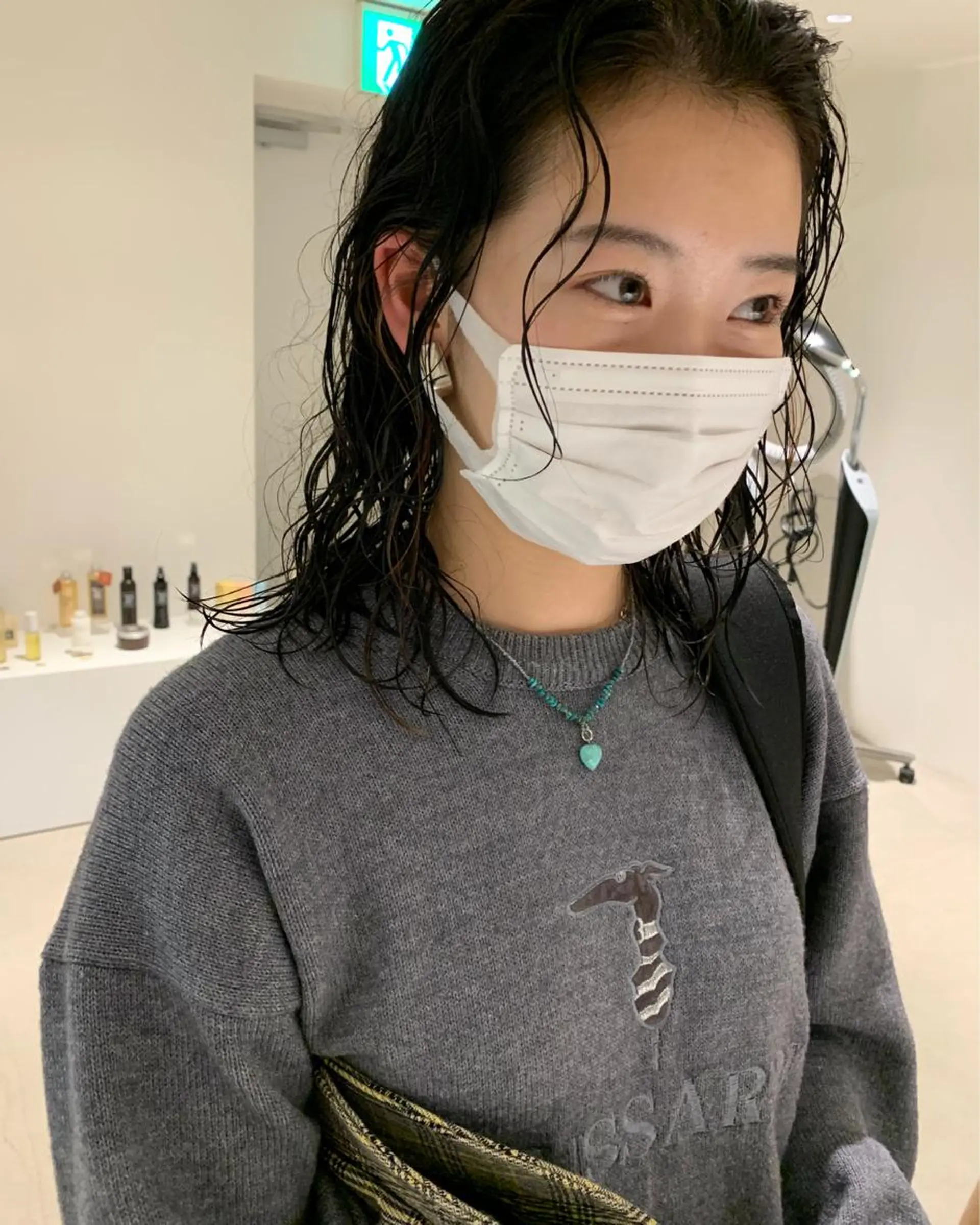 ミディアム カラー ANY／SUE 千葉パーマのヘアスタイル