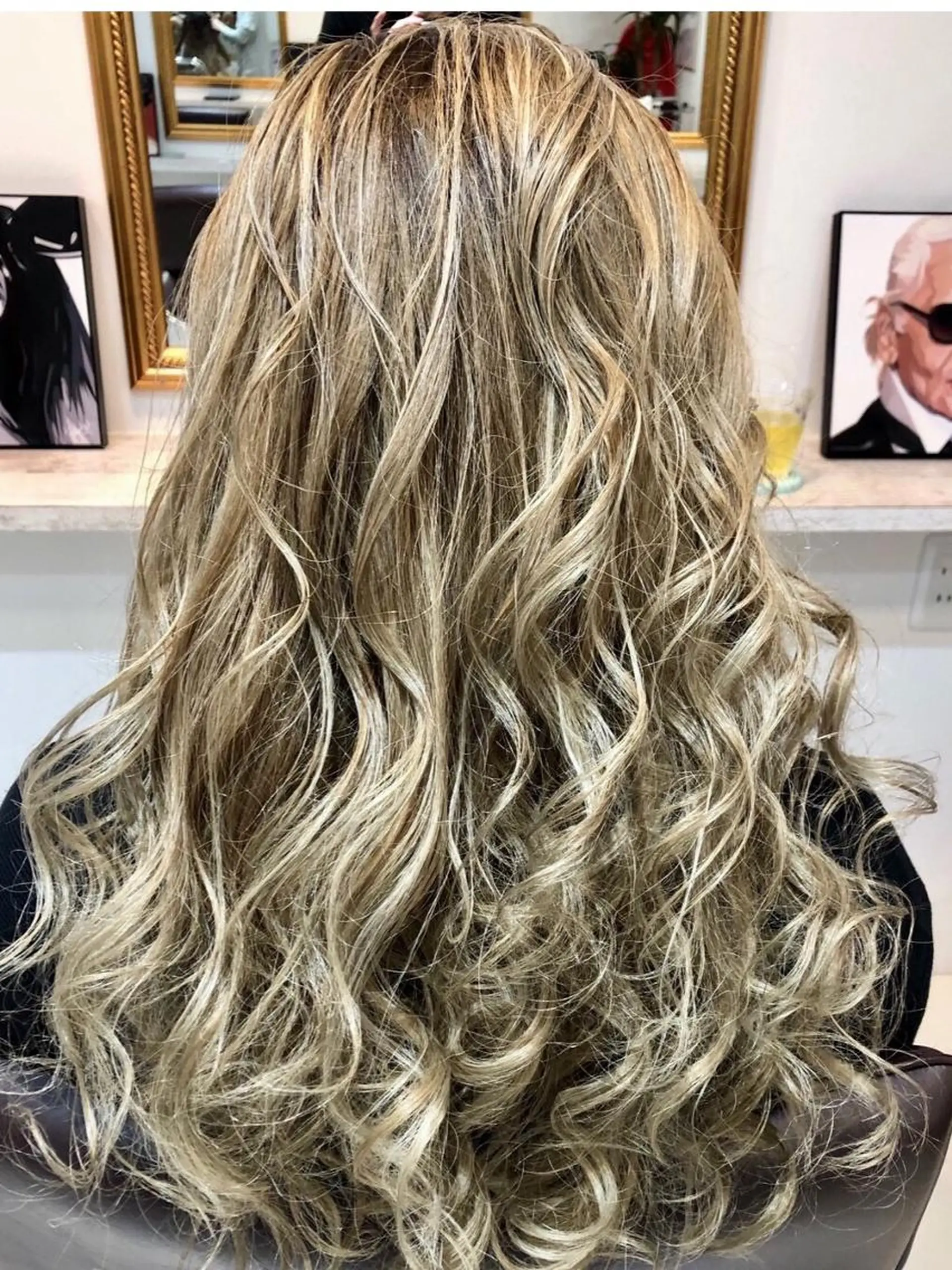 セミロング カラー ヘアアレンジ エクステ地域最安値★ Device梅田のヘアスタイル
