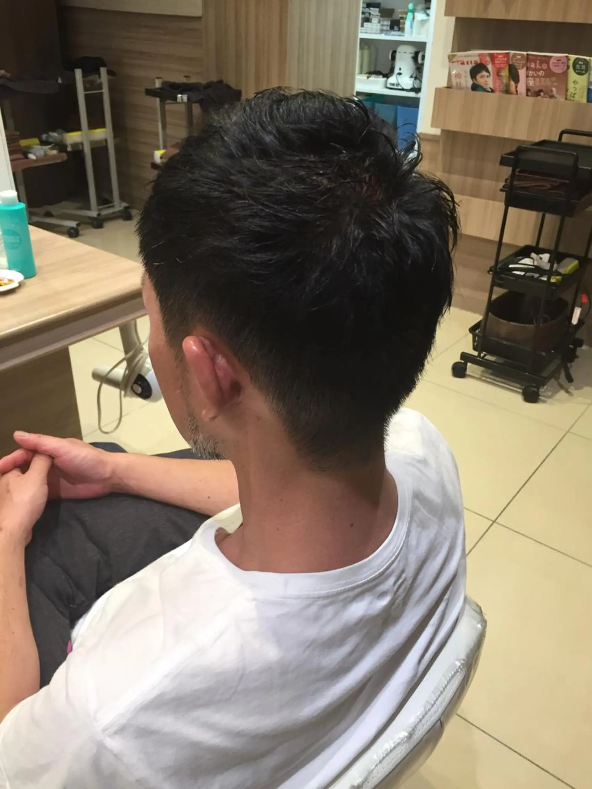 ショート メンズ カット ヘッドスパ パーマ美容師✂︎ RYUのヘアスタイル
