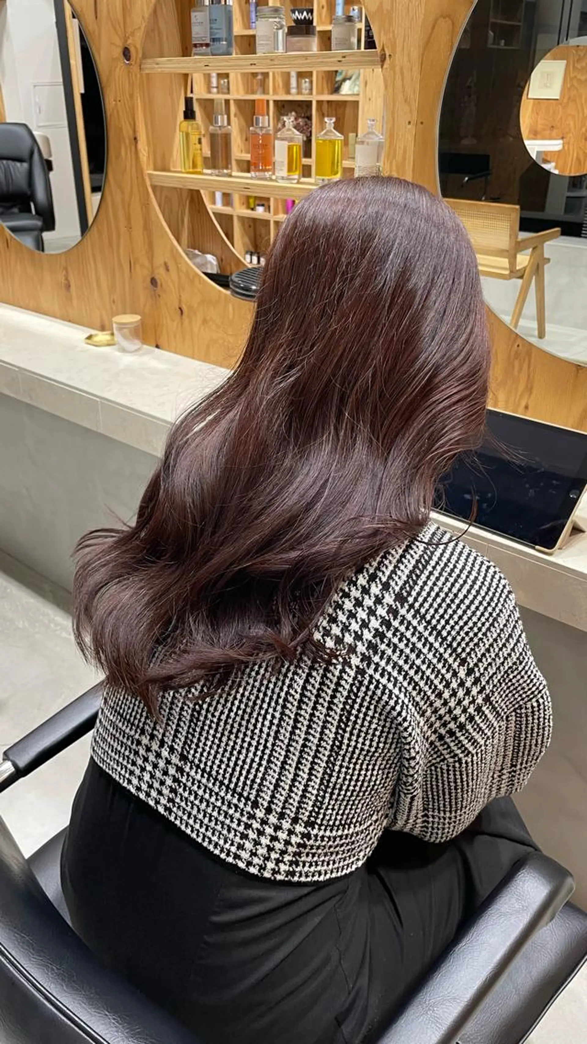 ロング ヘアカラー U リオナのヘアスタイル