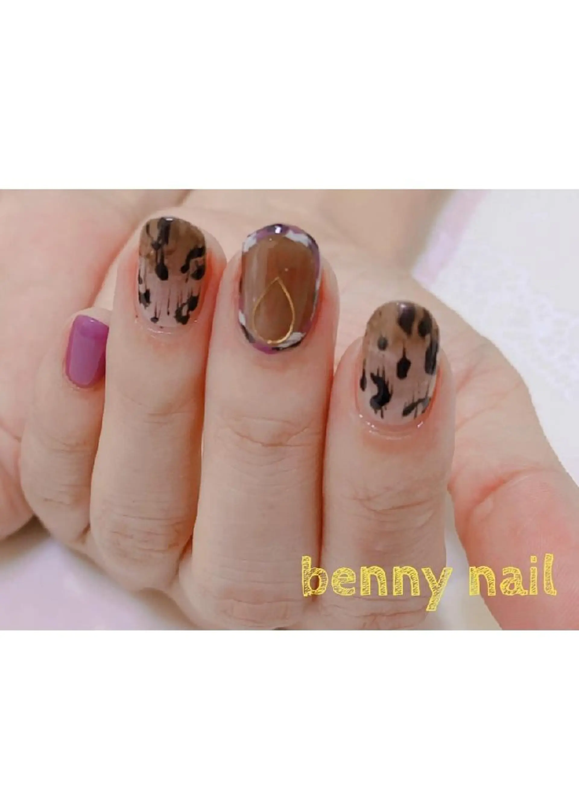 ネイル ハンドネイル 最終受付23時半 benny nailのネイルデザイン