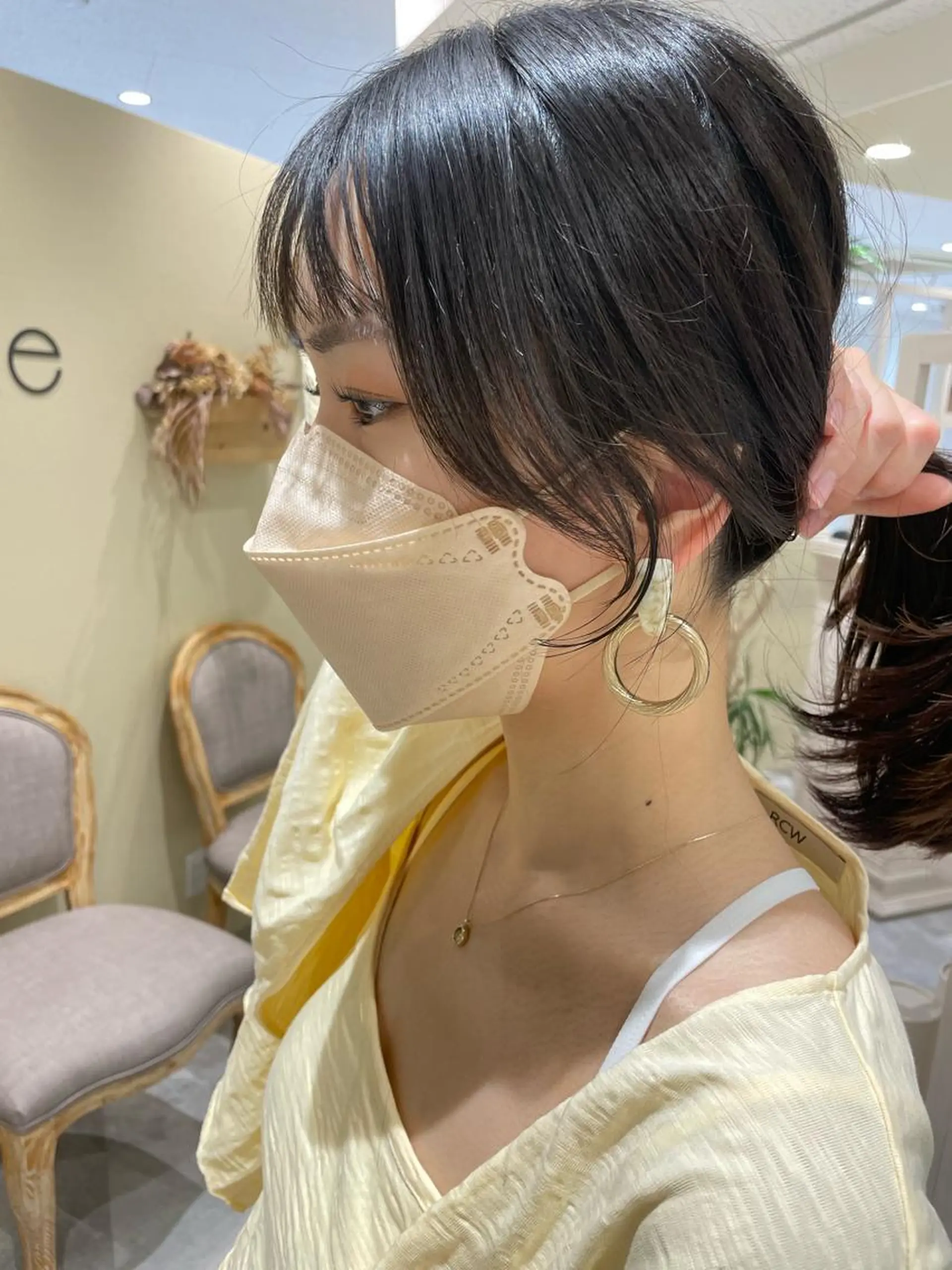 ミディアム 韓国風ヘア ボブ支持率NO1 🌈CHIKAのヘアスタイル