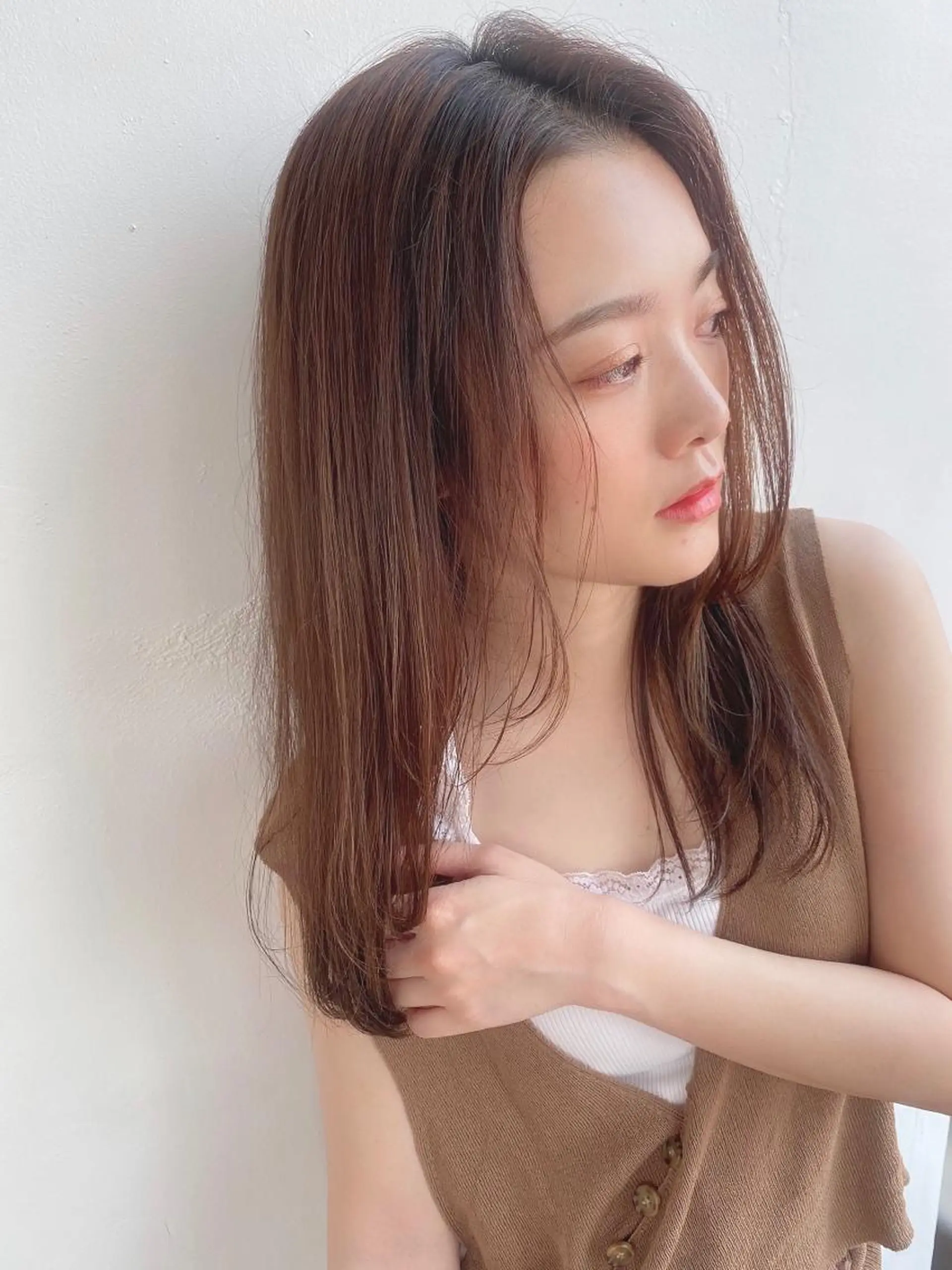 セミロング 艶髪🫧髪質改善🌿 結城綾菜のヘアスタイル