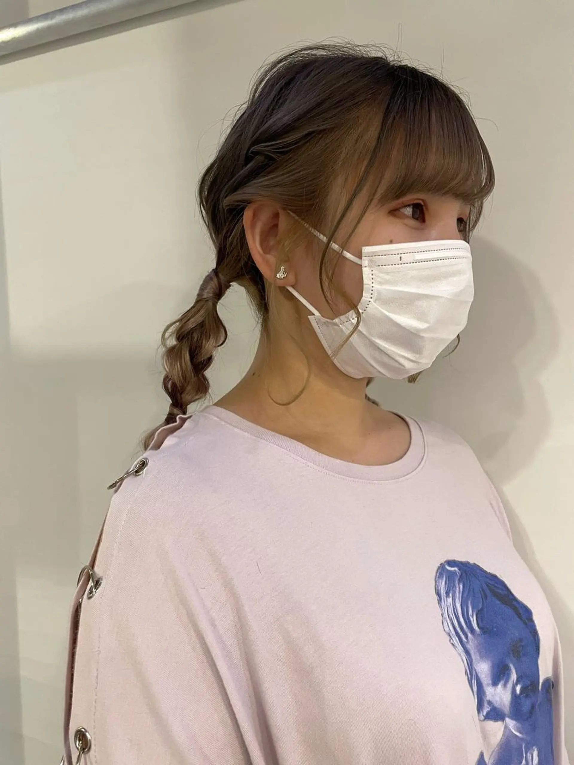 ヘアアレンジ silo所属・silo MOKA 顔周りカット🦦のヘアスタイル