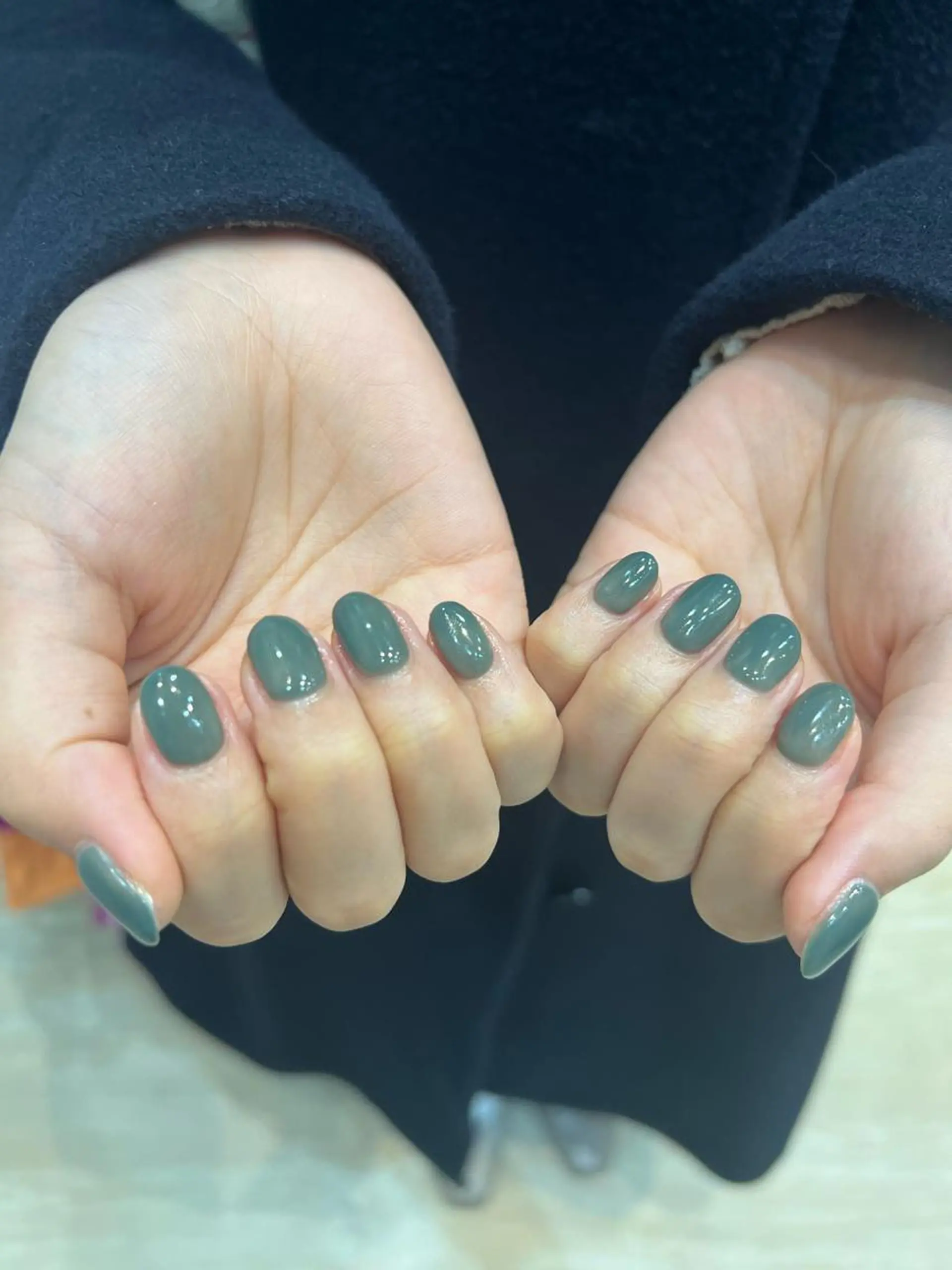 ネイル ワンカラーネイル ヘアメイクネイリスト 💄💅hidemiのネイルデザイン