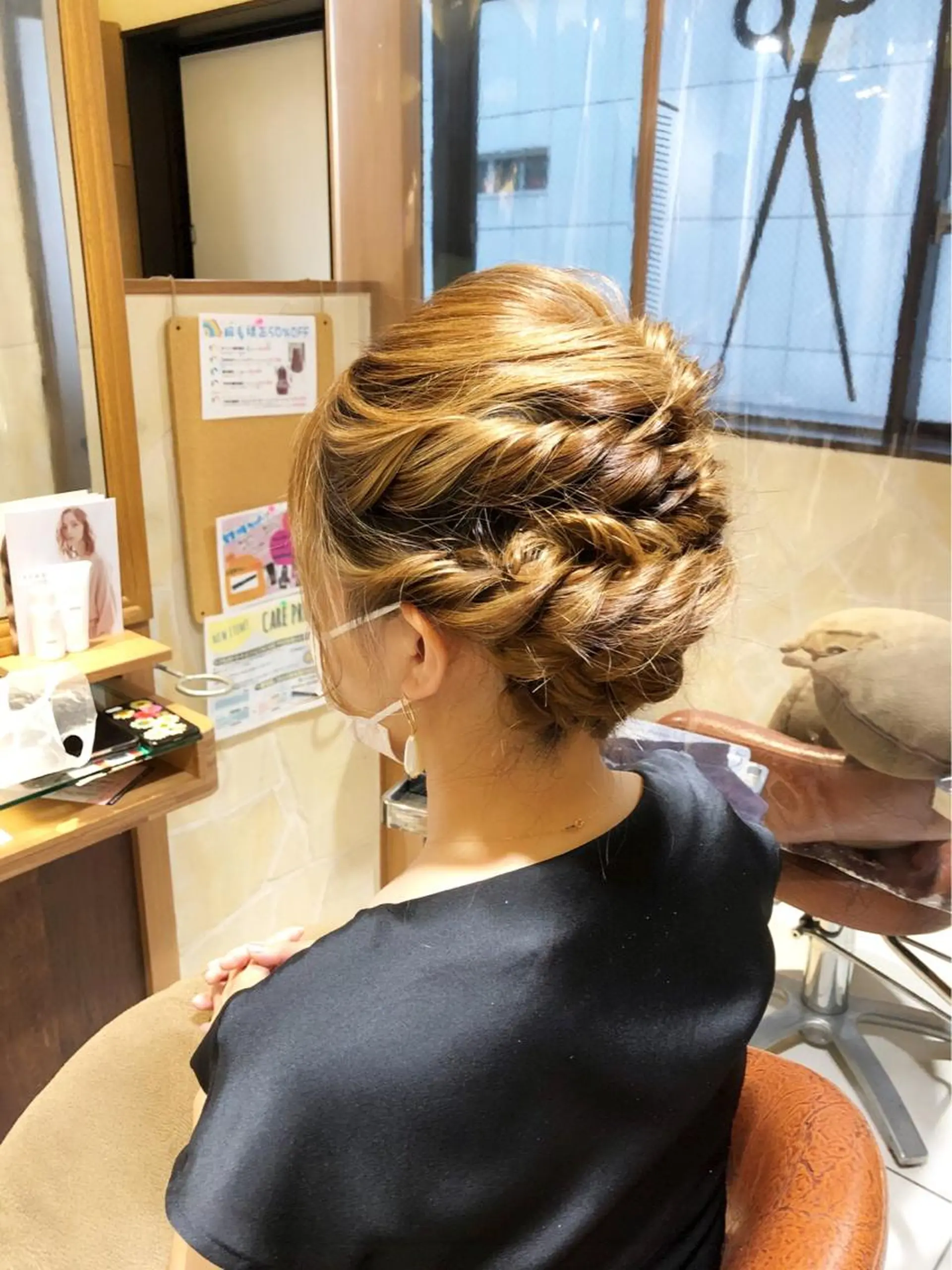 ミディアム ヘアアレンジ 【ディレクター 🧸🤍田澤 唯那】のヘアスタイル