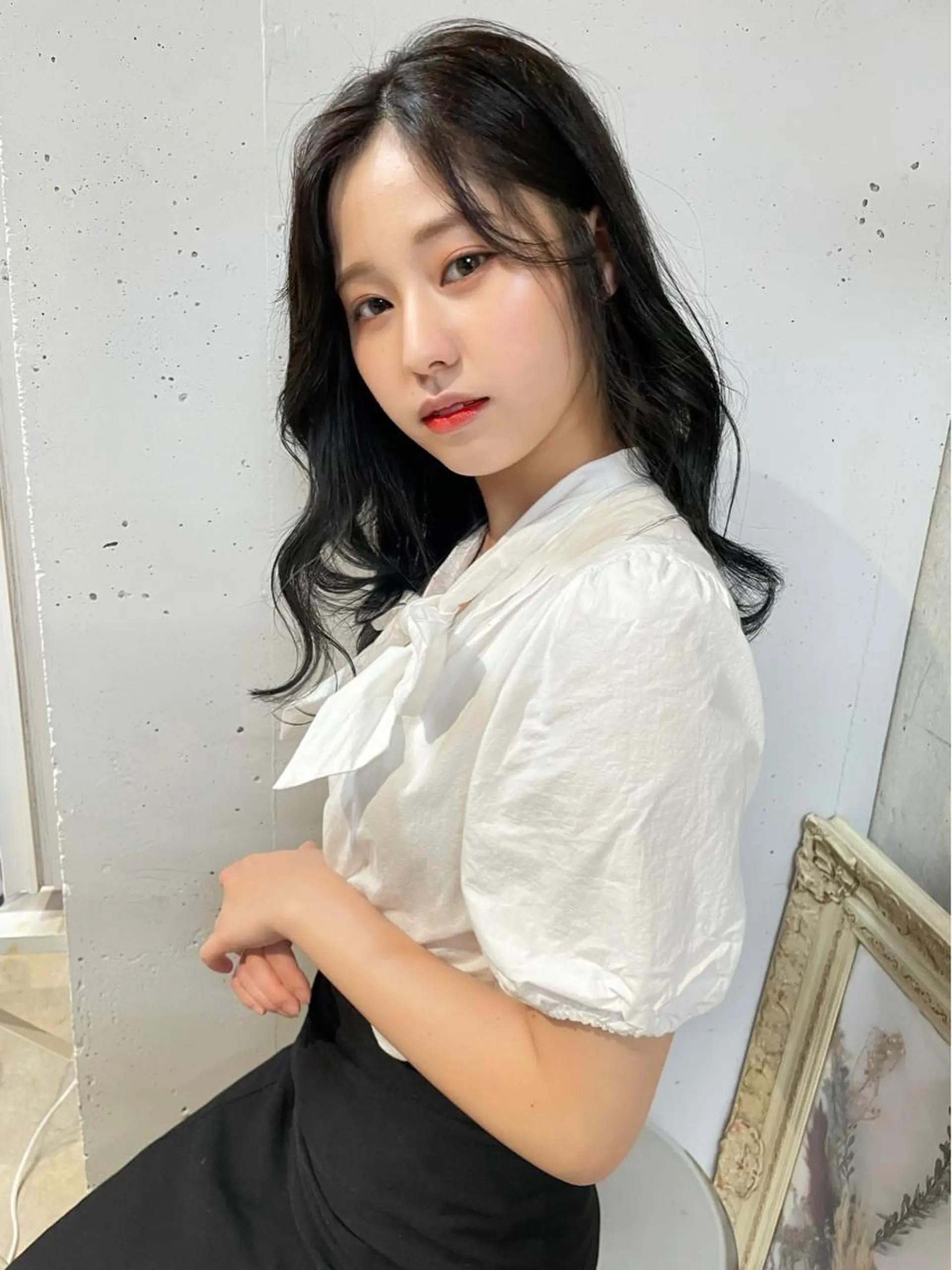 ロング カラー ヘアアレンジ emu head spa & treatment所属・髙塚碧🇰🇷 韓国ヘア🎗️のヘアスタイル