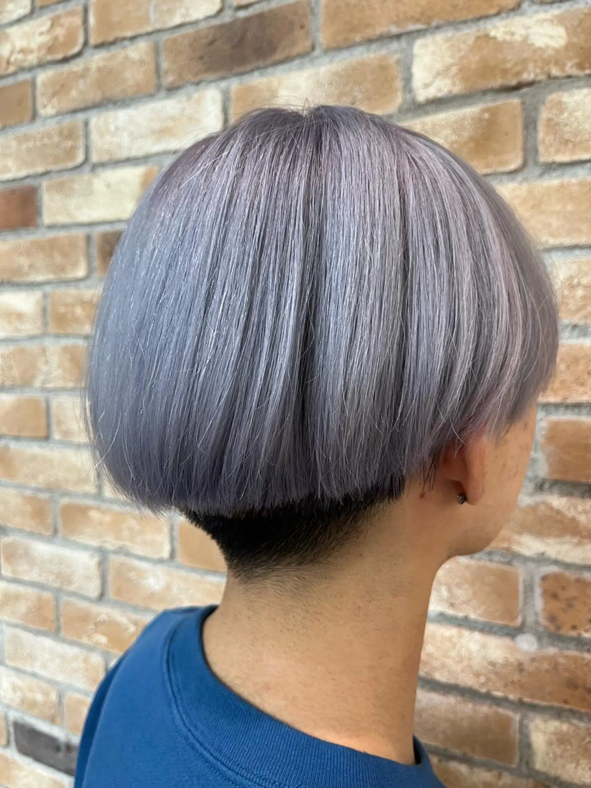 ショート ヘアカラー トリートメント LucksiMie ginza  明松のヘアスタイル