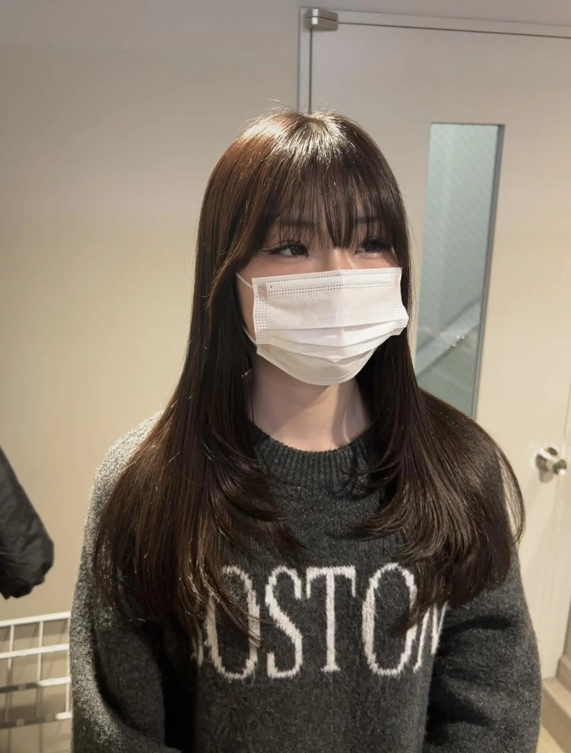 カラー カット トリートメント ヘッドスパ ヘアセット 🤍レイヤーカット/ ベージュヘア🤍のヘアスタイル