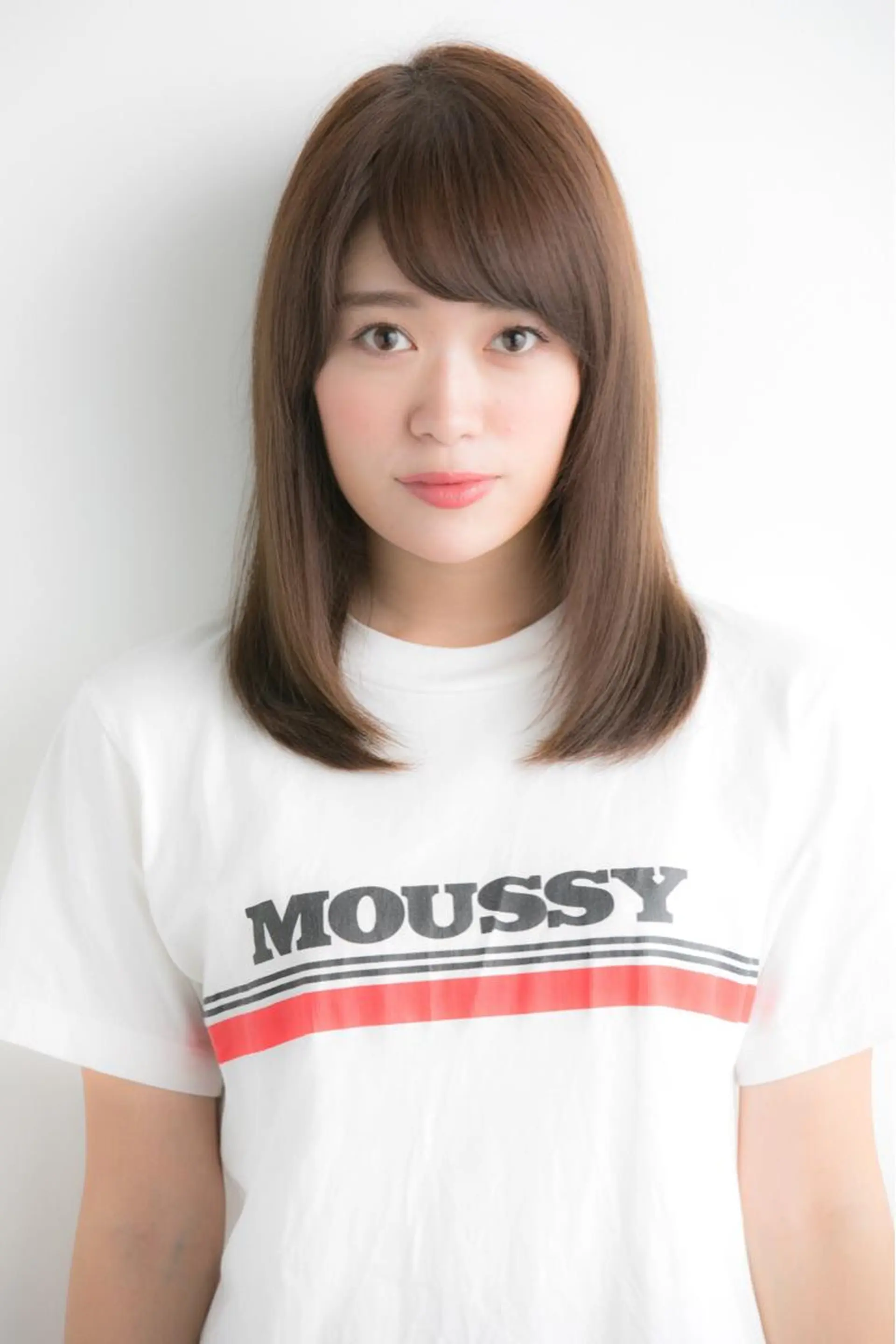 ミディアム カット コテ巻き風パーマ💛 池袋のヘアスタイル