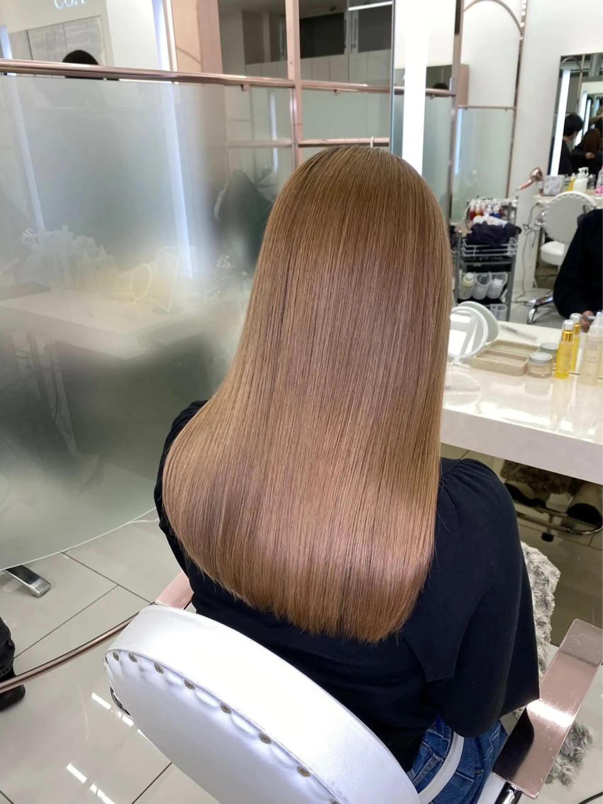 カラー 透明感カラー💗 ERINA🐰🎀のヘアスタイル