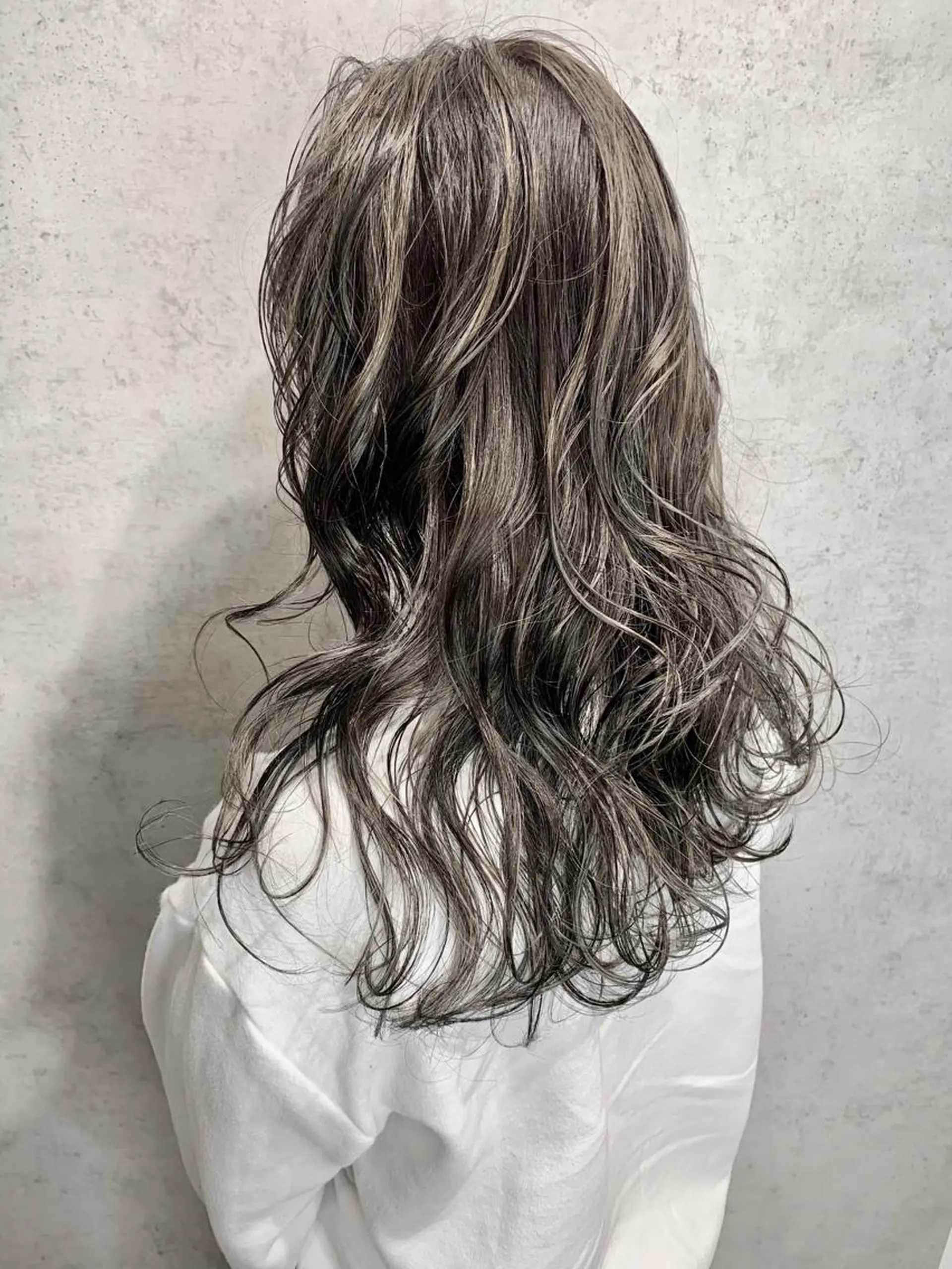 ロング カラー 神野 雅樹のヘアスタイル