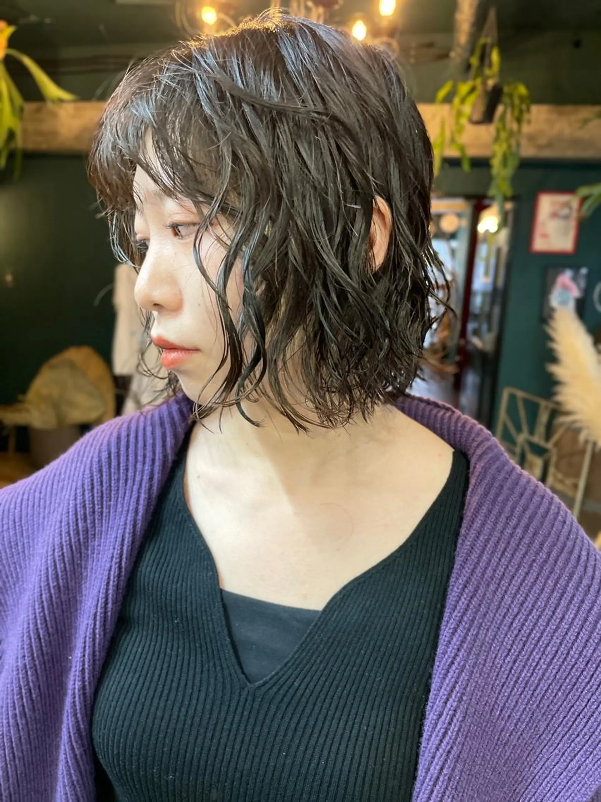 ミディアム カット パーマ トリートメント vivre libre所属・vivre libreのヘアスタイル
