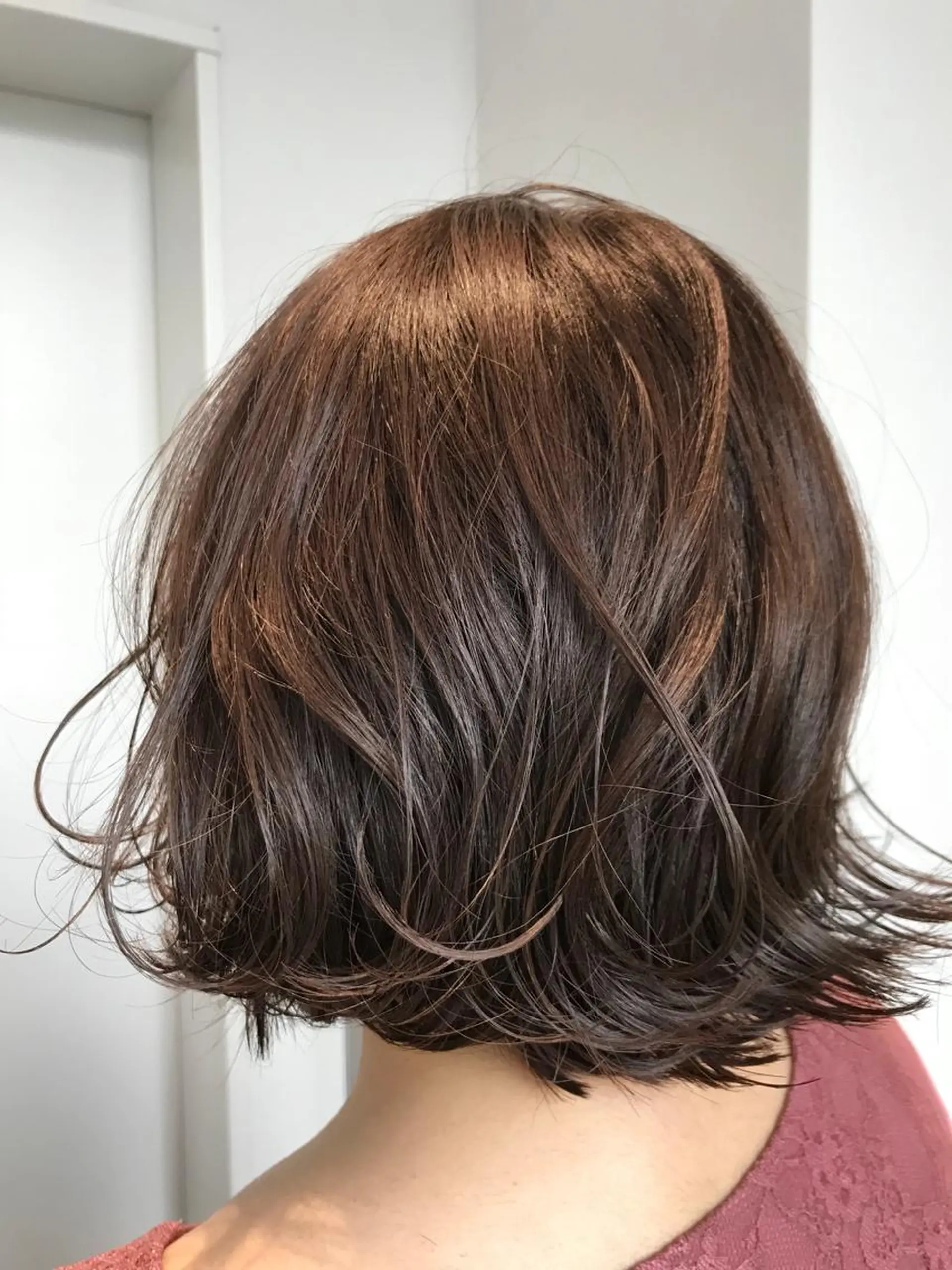 カラー 透明感カラー ハイトーンカラー 木志 望美のヘアスタイル