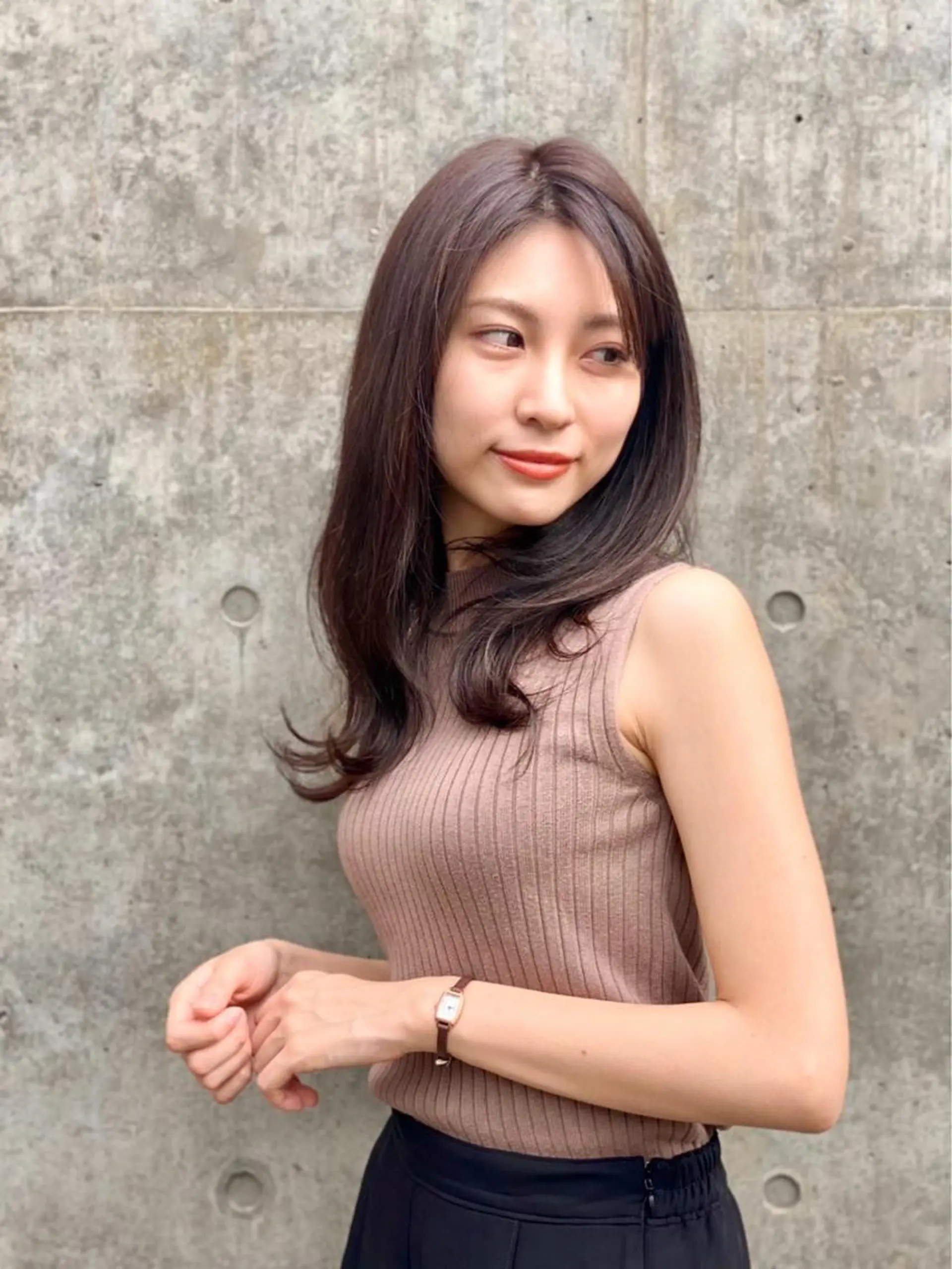 セミロング カット トリートメント ヘッドスパ ICON所属・艶美髪マスター 店長✂︎YUKKEのヘアスタイル