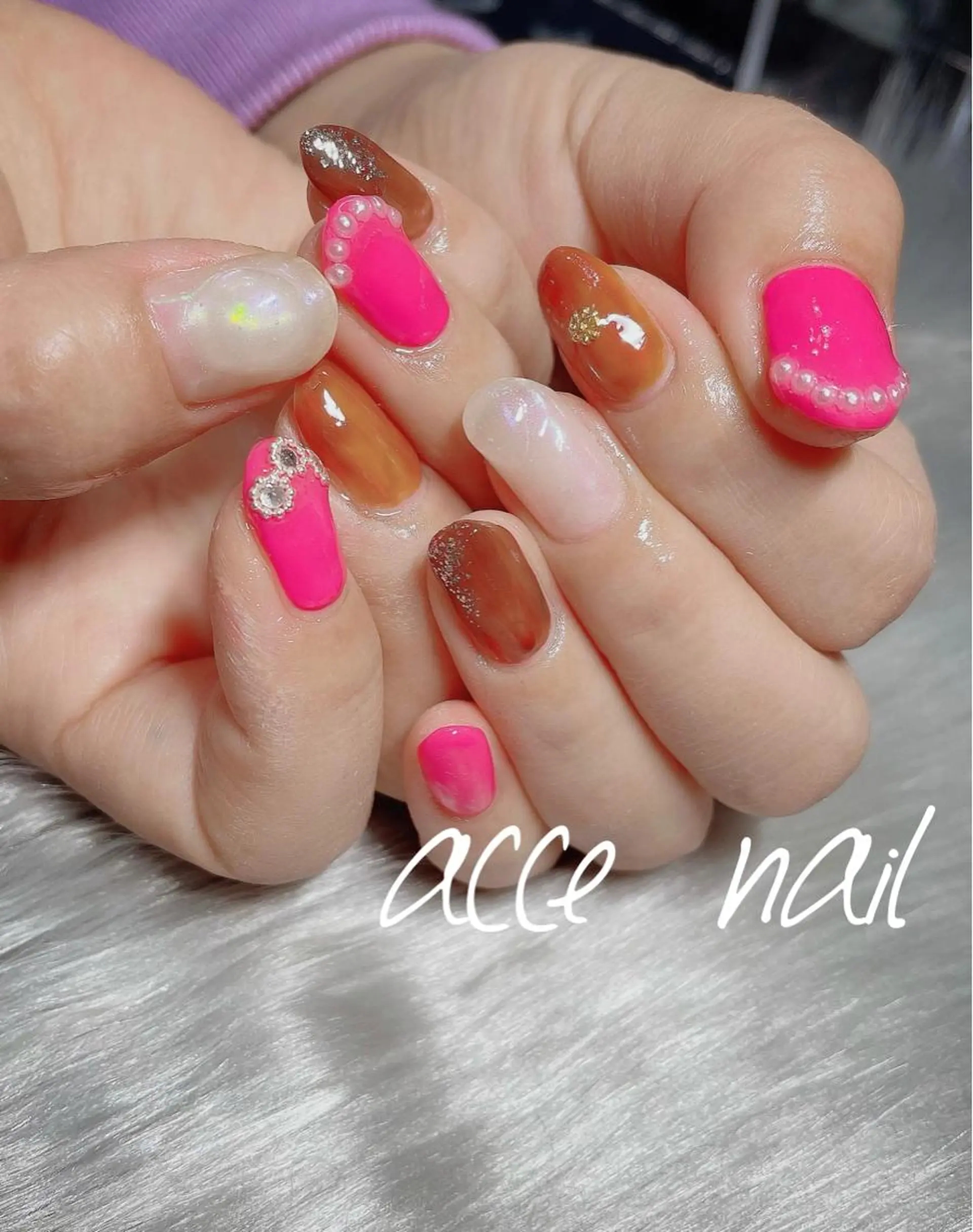 ネイル 持ち込み atsuco ✴︎のネイルデザイン