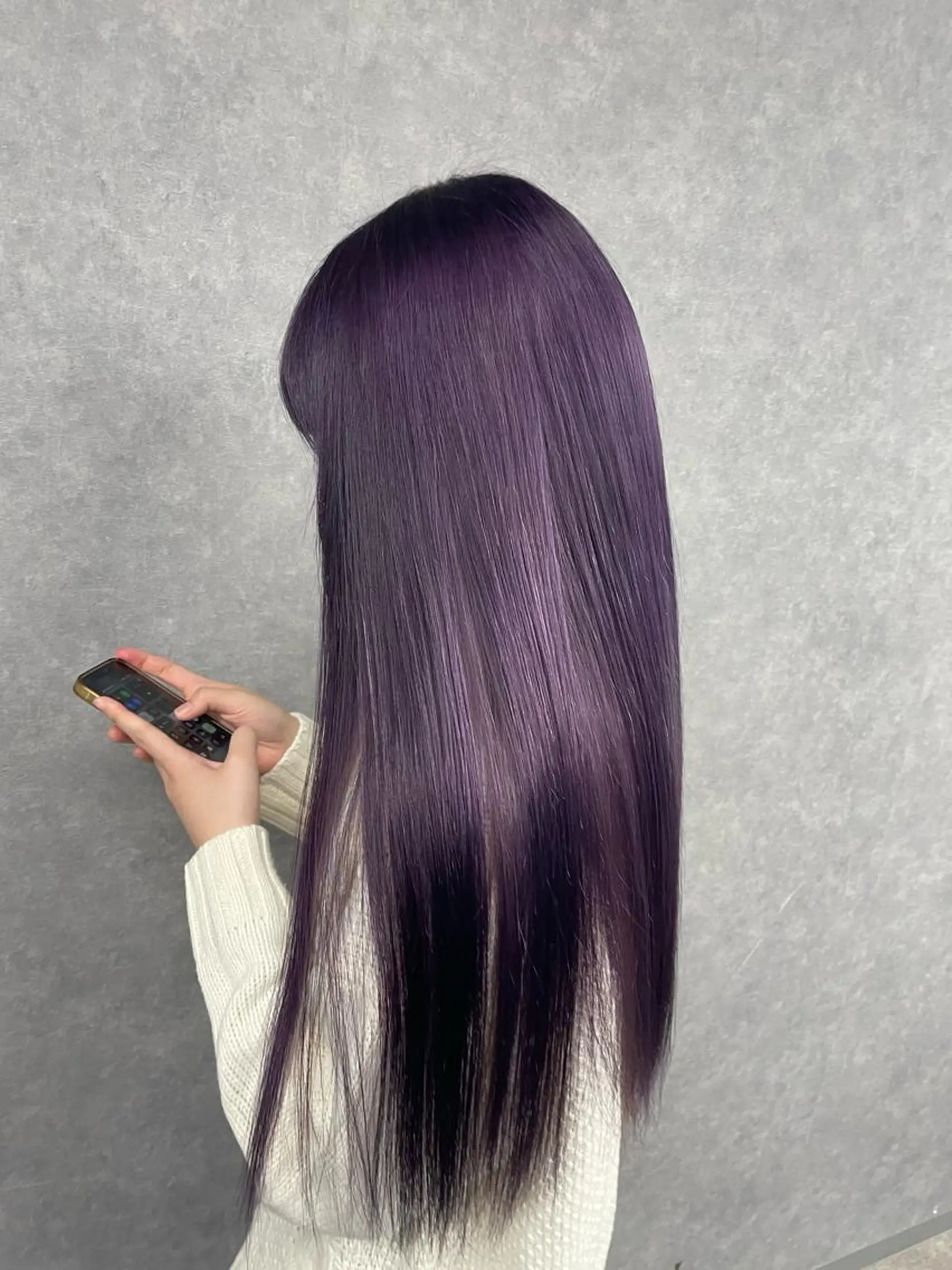 ロング カラー ヘアカラー トリートメント #韓国ハイトーン💓 TOWAのヘアスタイル