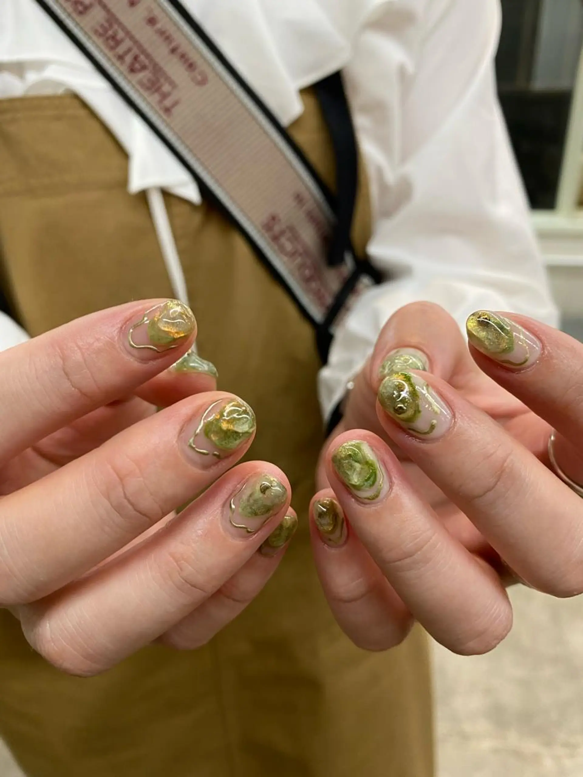 ネイル ピスタチオネイル ハンドネイル nable.所属・望月 実莉のネイルデザイン