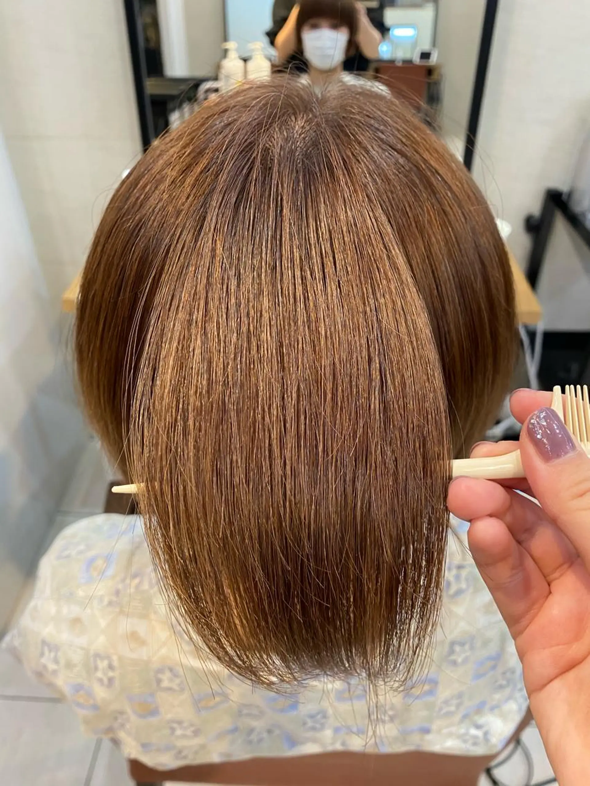 ショート トリートメント あやめ【顔まわり/レ イヤー/柔らかカラ】のヘアスタイル