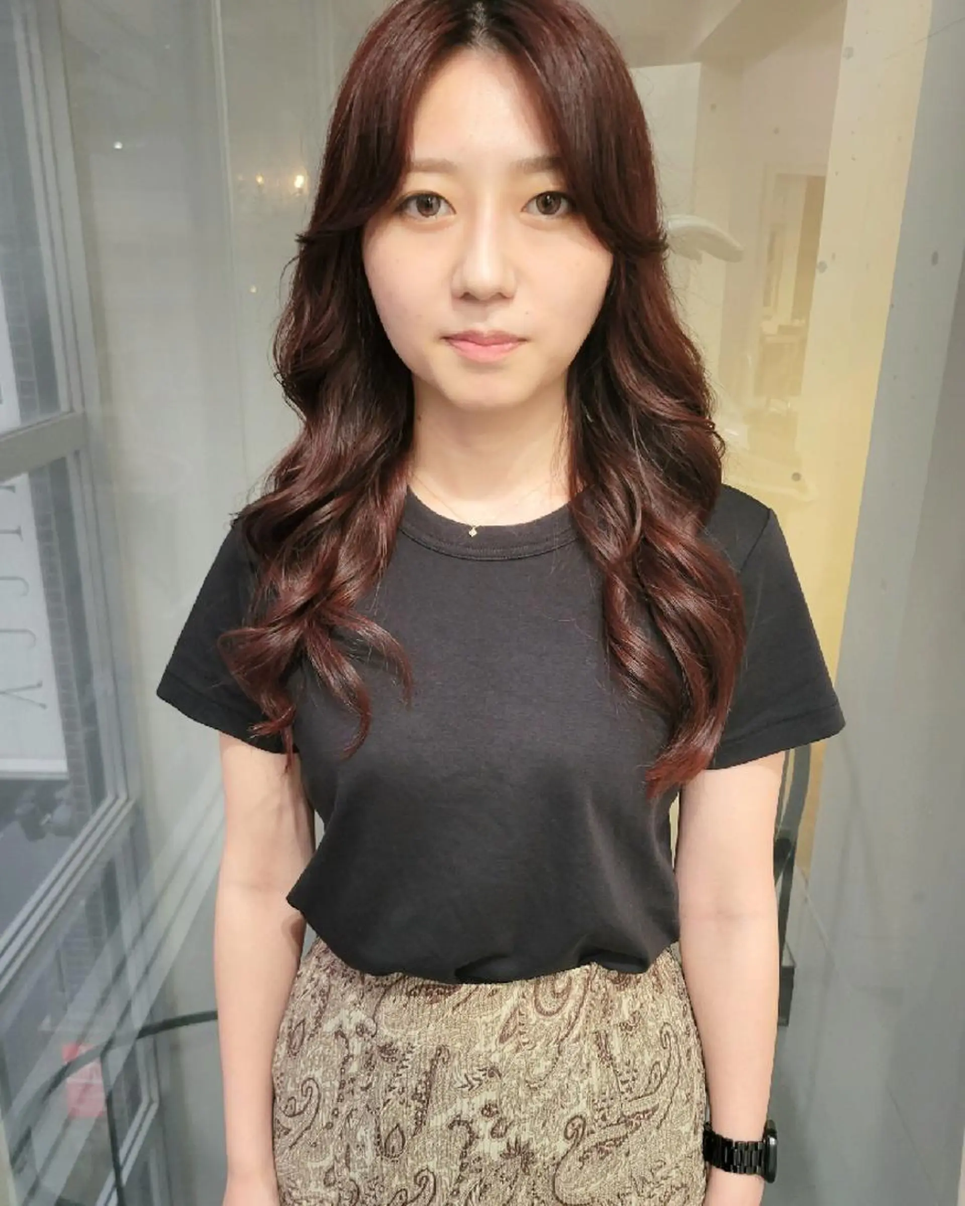 ロング カラー 佐伯 彰太のヘアスタイル