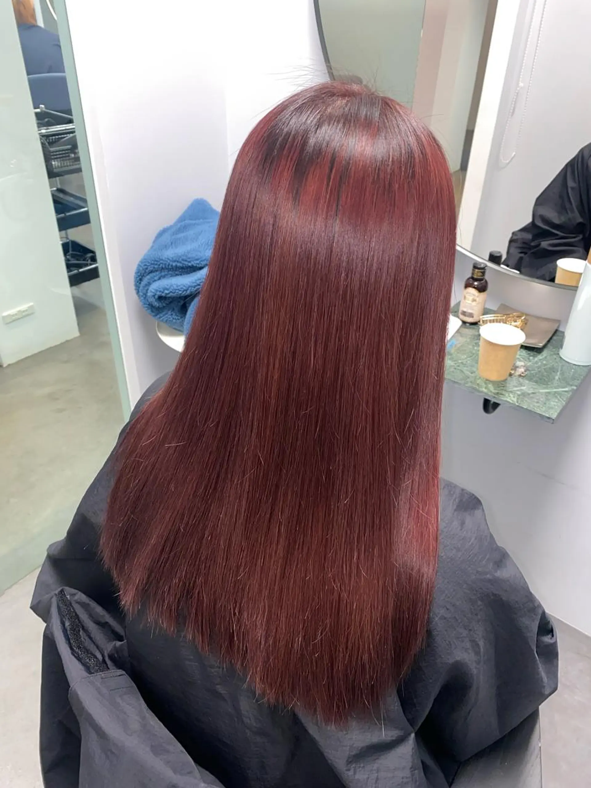 ロング カラー 韓国girly hikariのヘアスタイル