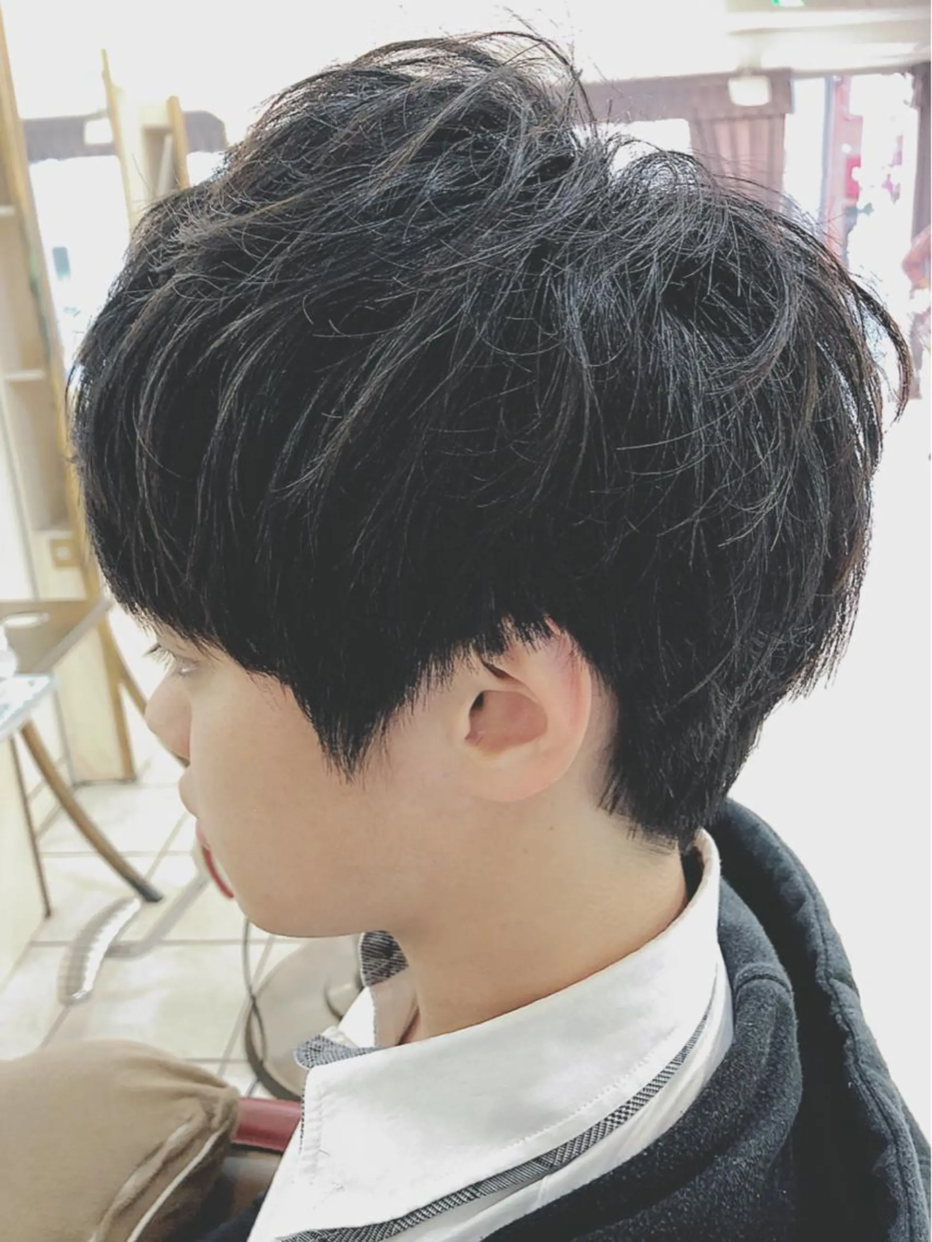 パーマ メンズ 保住 亮太のヘアスタイル