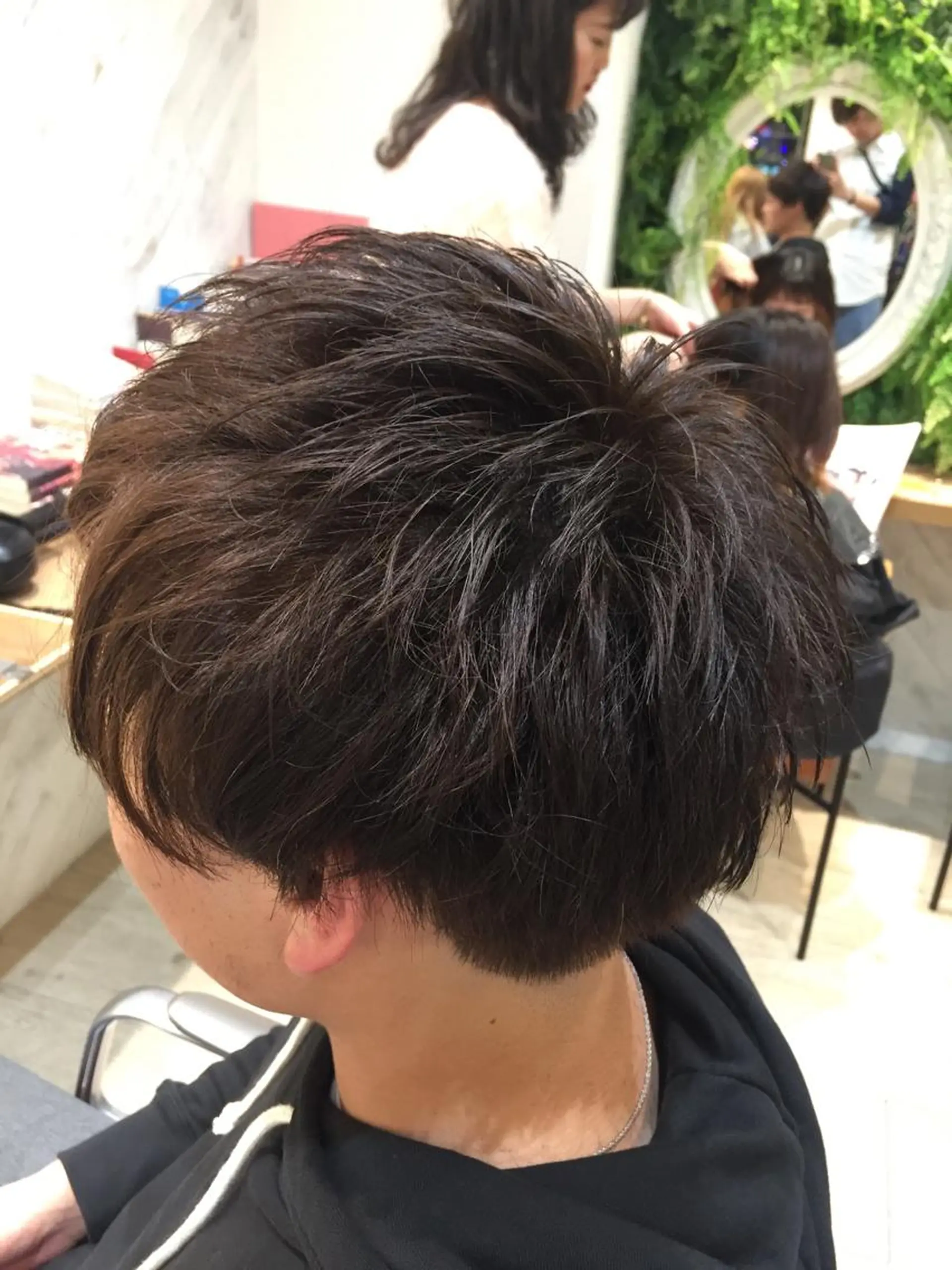 ショート カラー メンズ 吉岡 三四朗のヘアスタイル