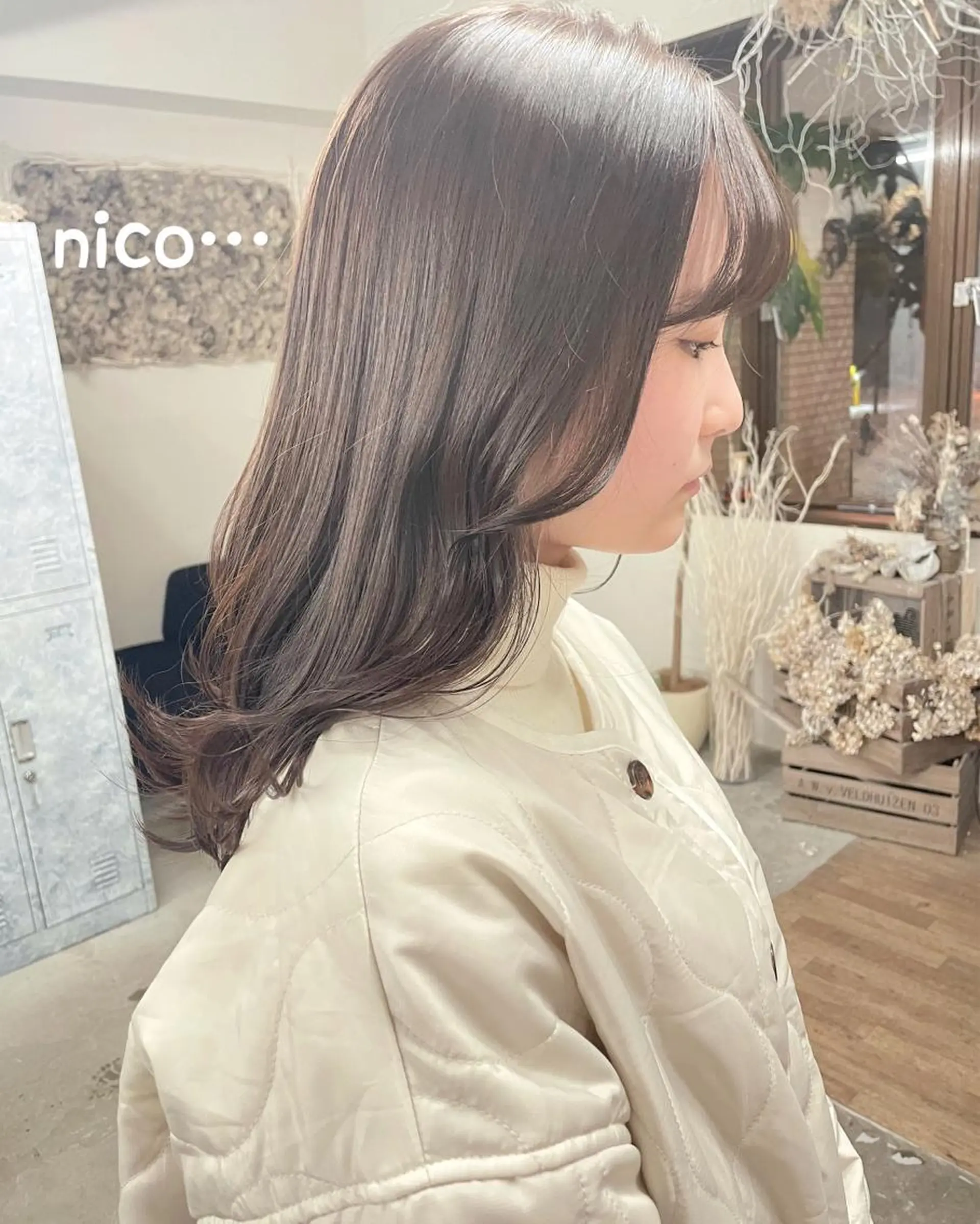 セミロング 橋本 彩花のマツエク・マツパデザイン