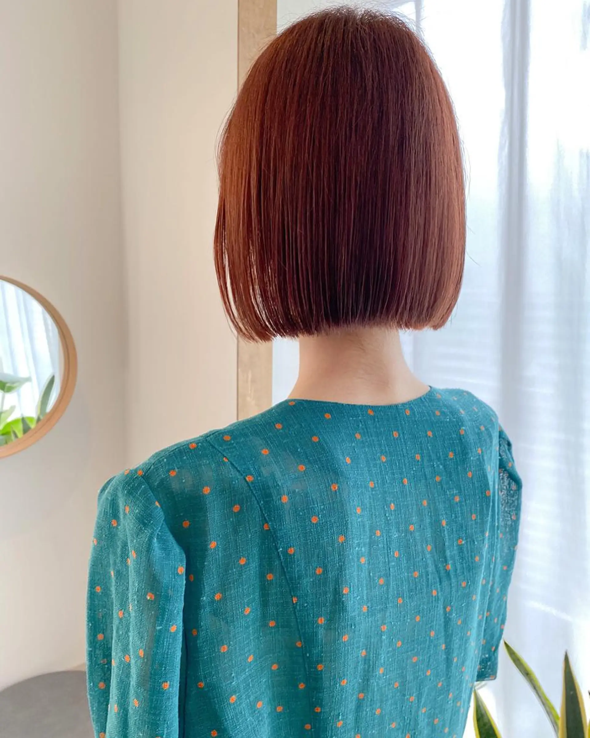 ショート カラー ヘアアレンジ ブリーチ ブリーチなしカラー オレンジ ピンクカラー Nancy所属・束感まつげ❤︎ あみのマツエク・マツパデザイン
