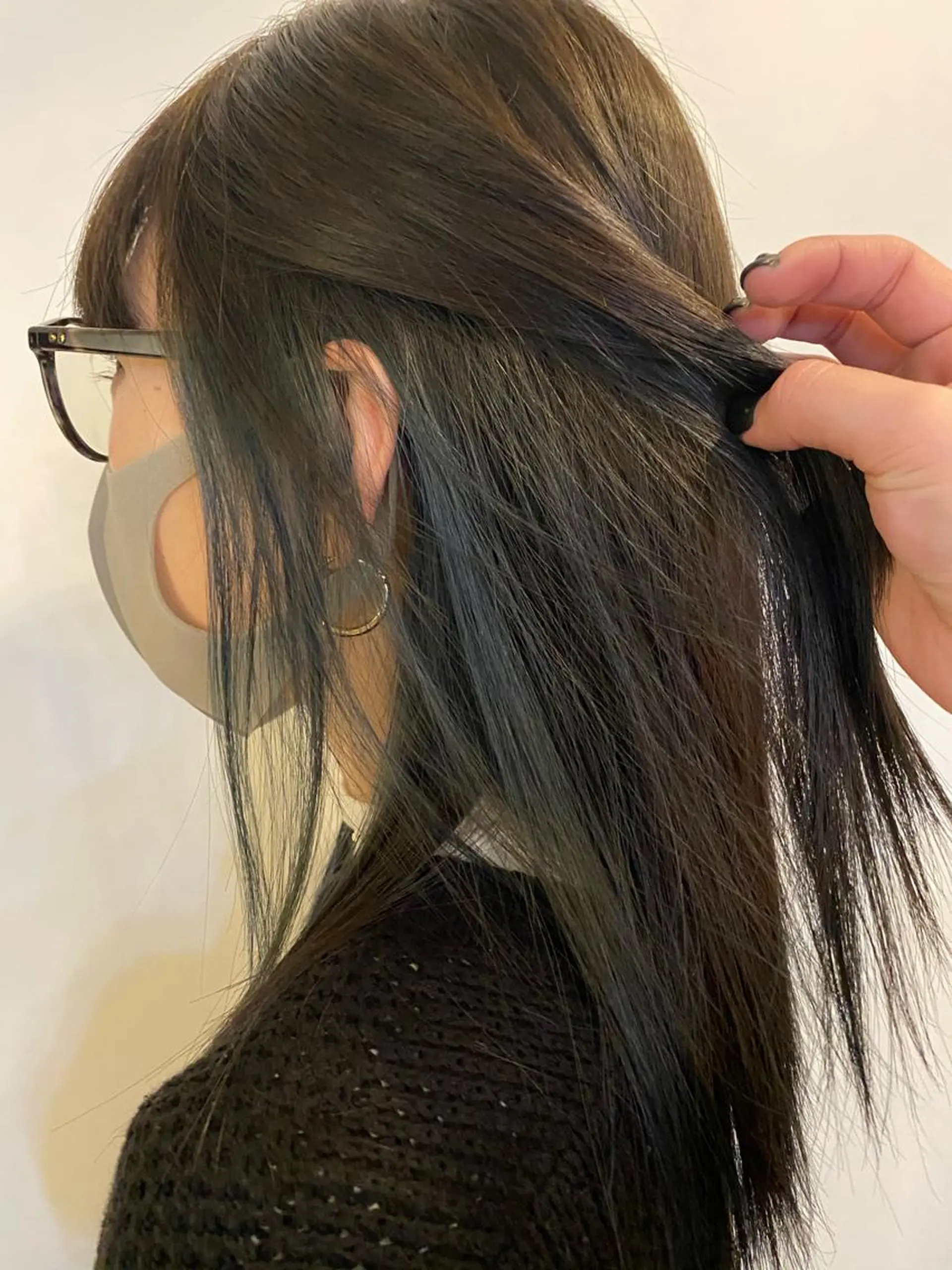 ロング カラー ブリーチ インナーカラー loty hair design所属・SEIRA🤍 レイヤーカットのヘアスタイル