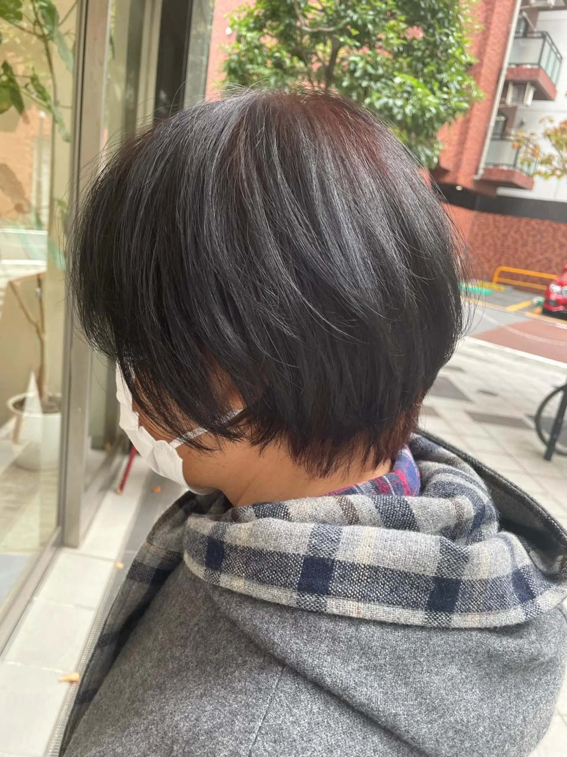 ショート 丸みショート ショートヘア 飯塚 沙衣のヘアスタイル