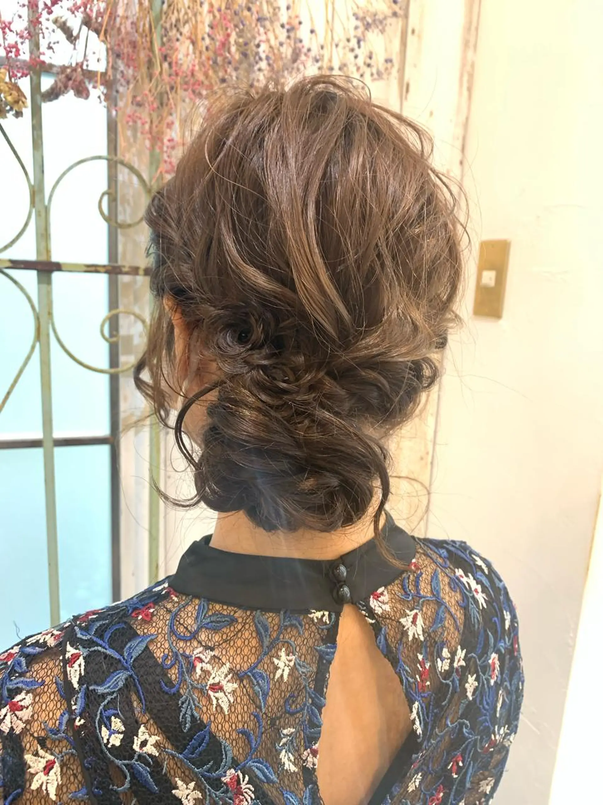 ロング ヘアアレンジ 髪質改善カラー☆ ヘアアレンジmiyuのヘアスタイル