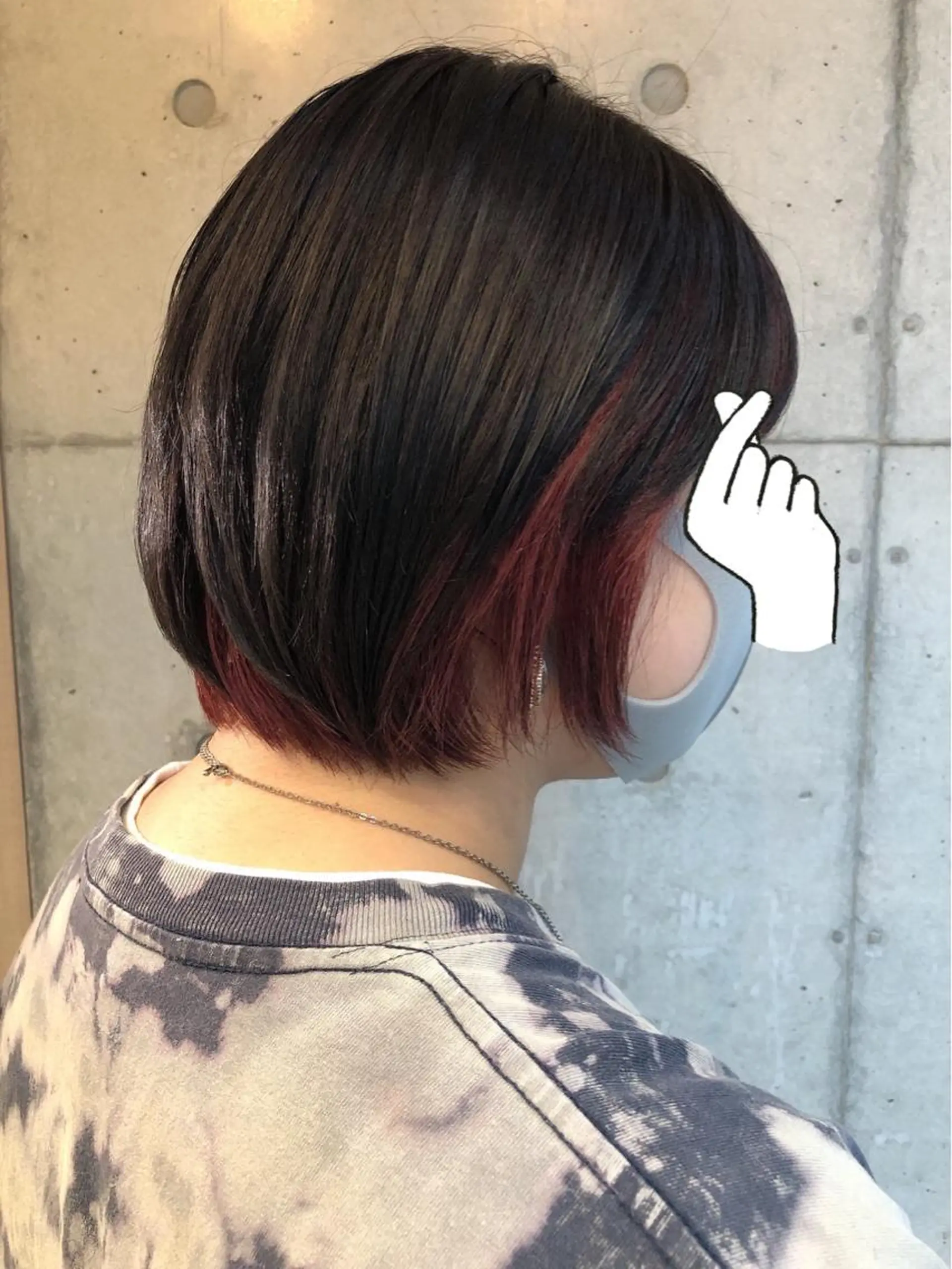 ショート カラー 美髪応援！ツヤ髪 🦩対馬🦩のヘアスタイル